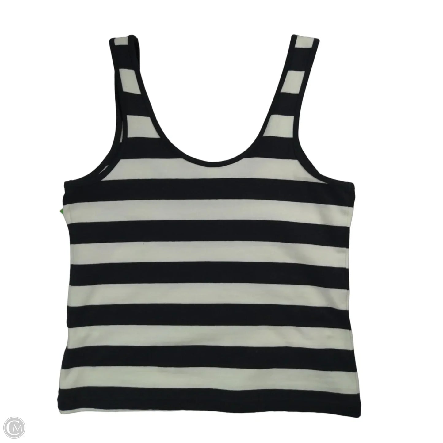 Top Sleeveless By Bp In Striped Pattern, Size: M