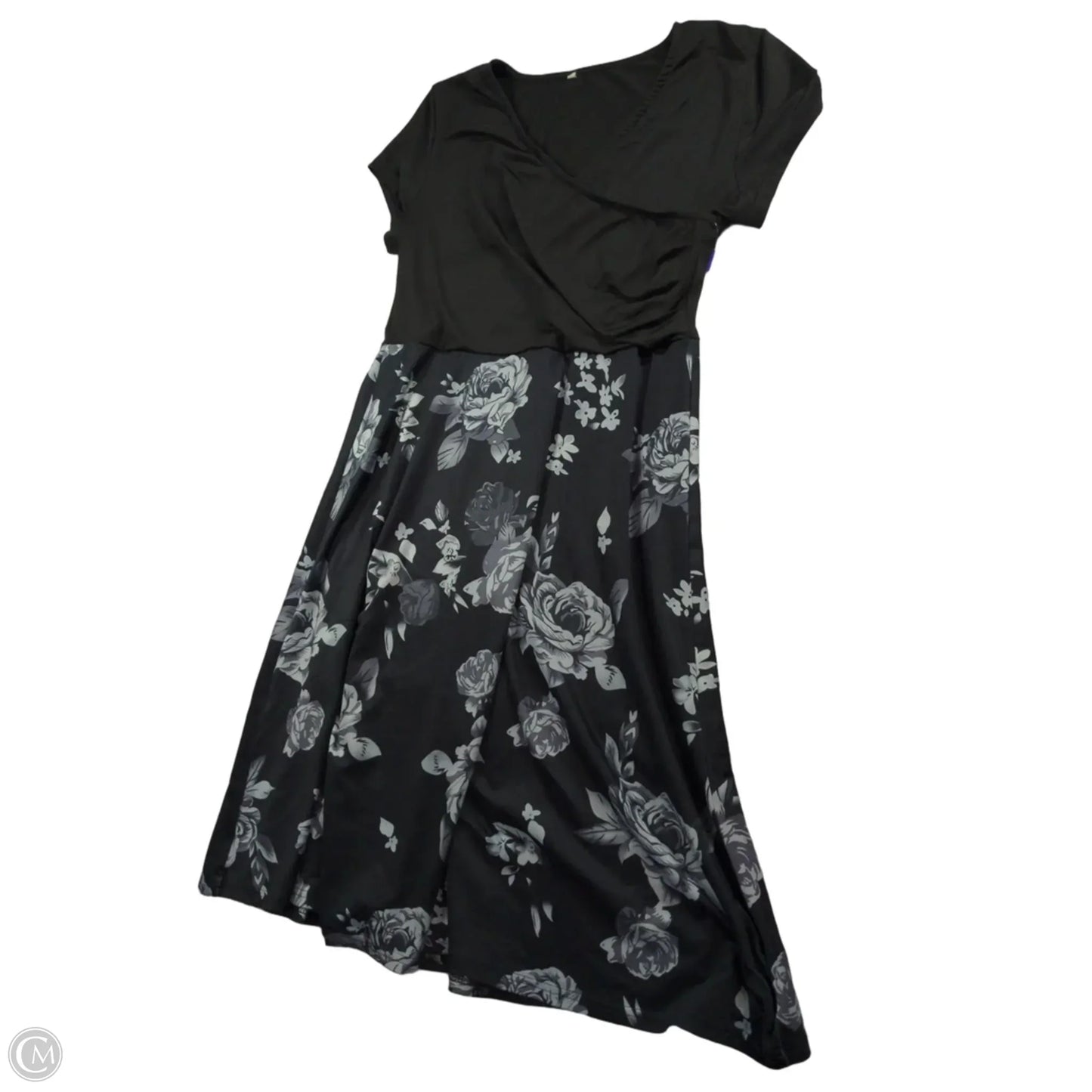 Dress Casual Short By Clothes Mentor In Floral Print, Size: M