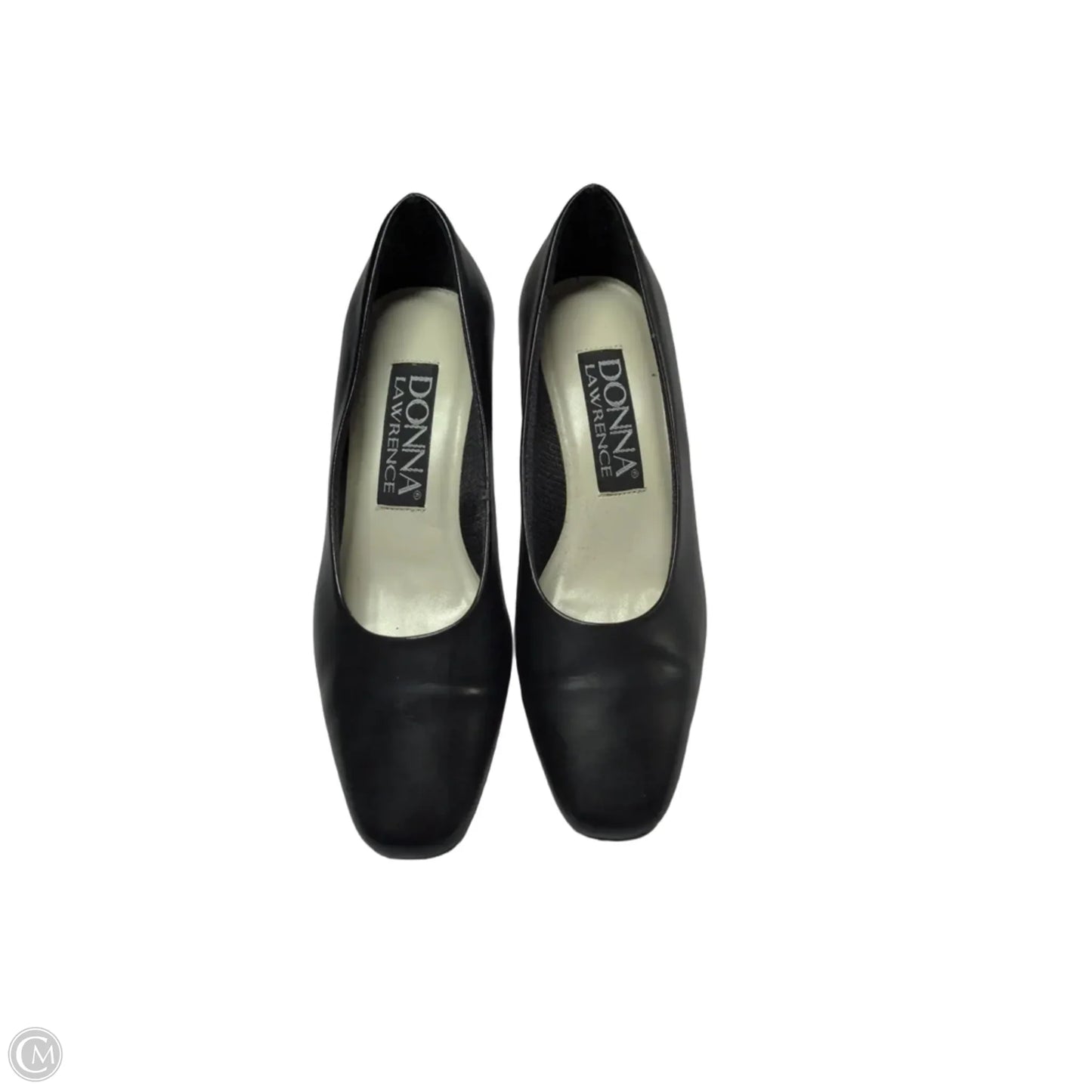 Shoes Heels Block By Donna Lawrence In Black, Size: 5.5