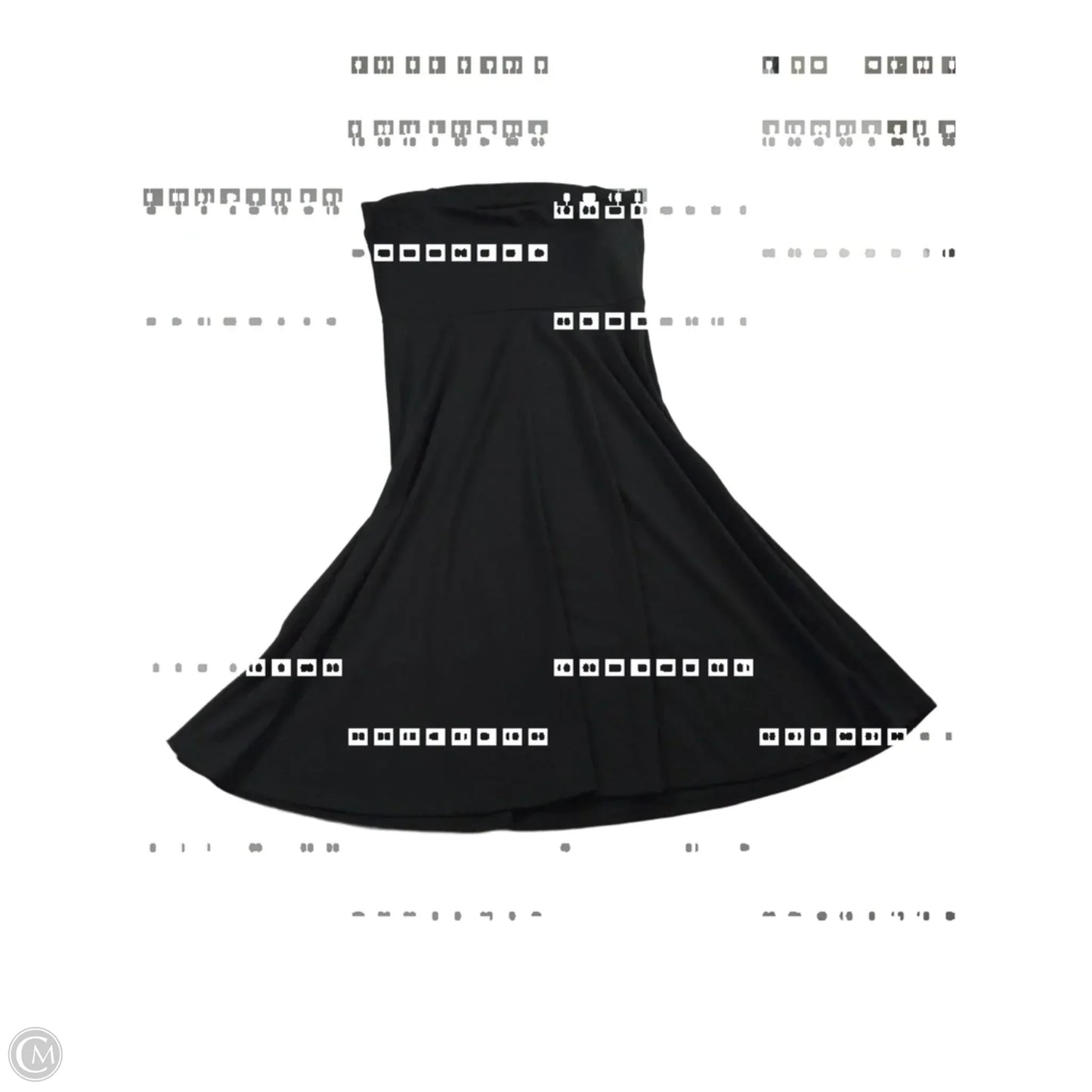 Dress Party Midi By Express In Black, Size: 10