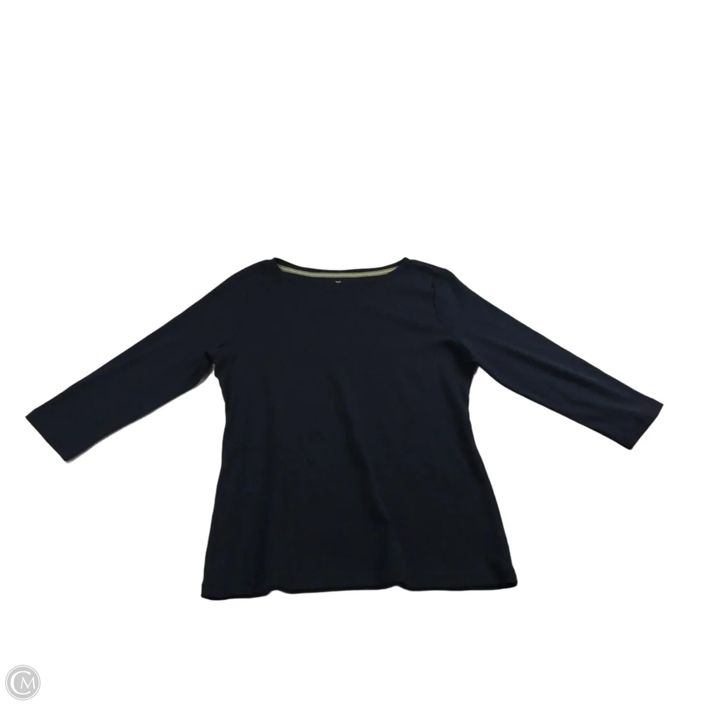 Top Long Sleeve By Talbots In Navy, Size: Mp