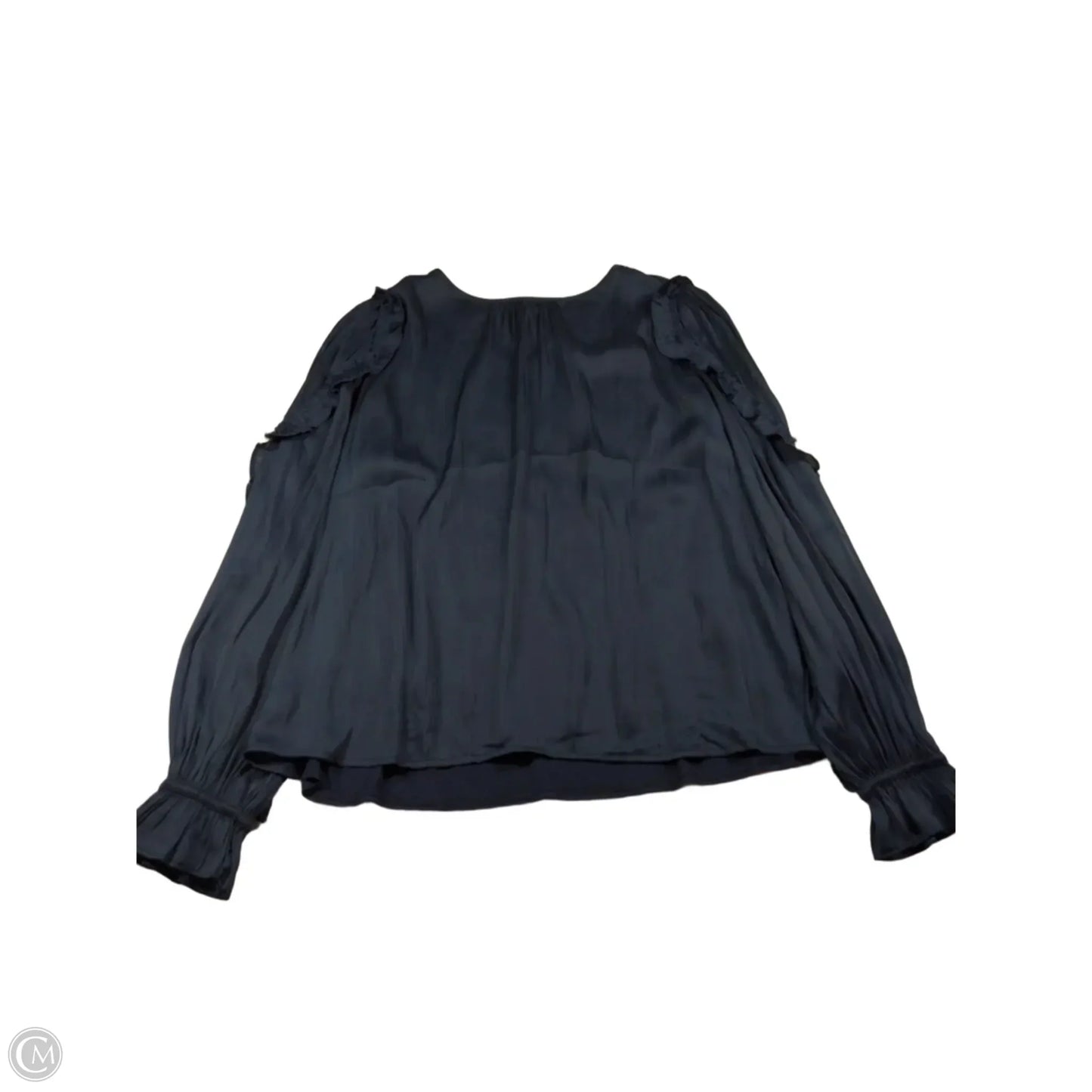 Top Long Sleeve By Loft In Blue, Size: M
