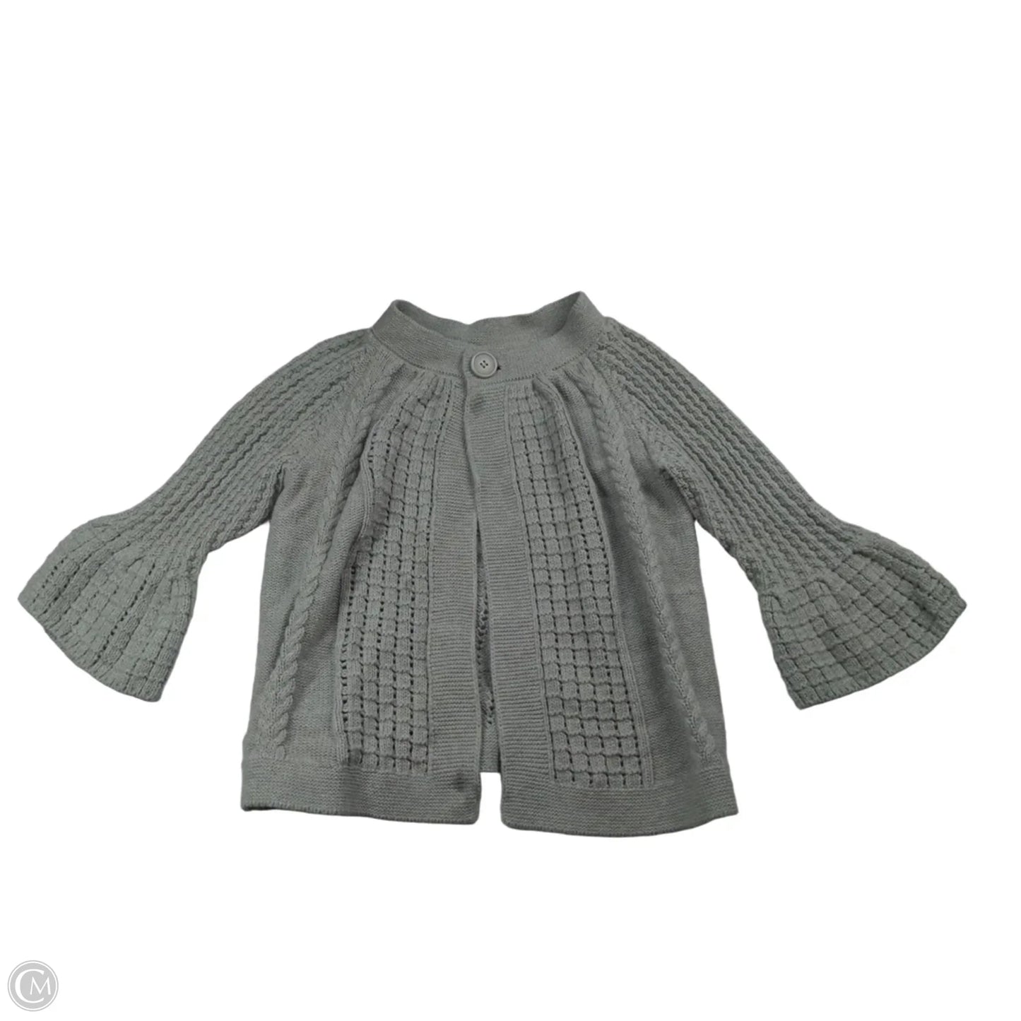 Cardigan By Clothes Mentor In Grey, Size: M