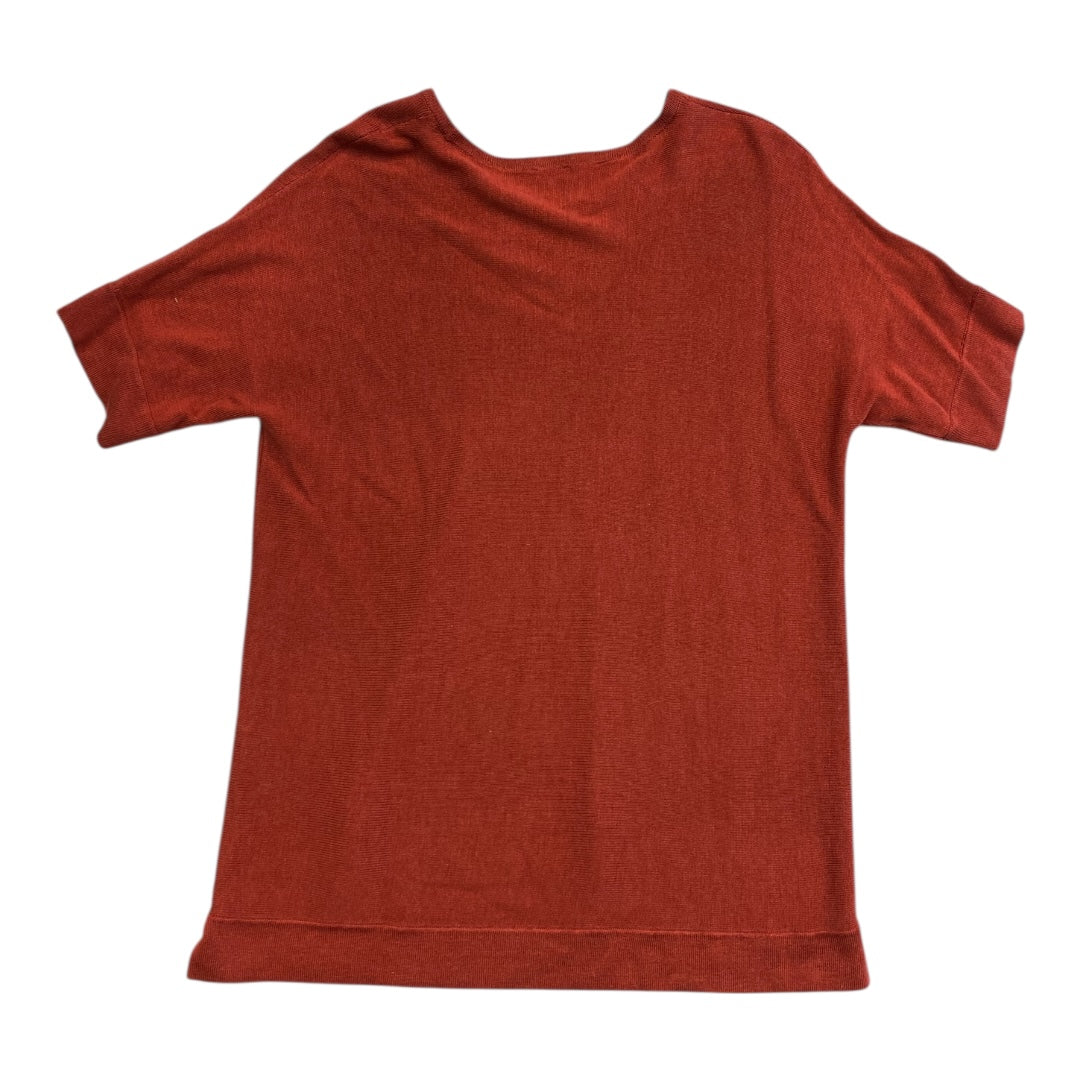 Sweater Designer By Eileen Fisher In Orange, Size:S