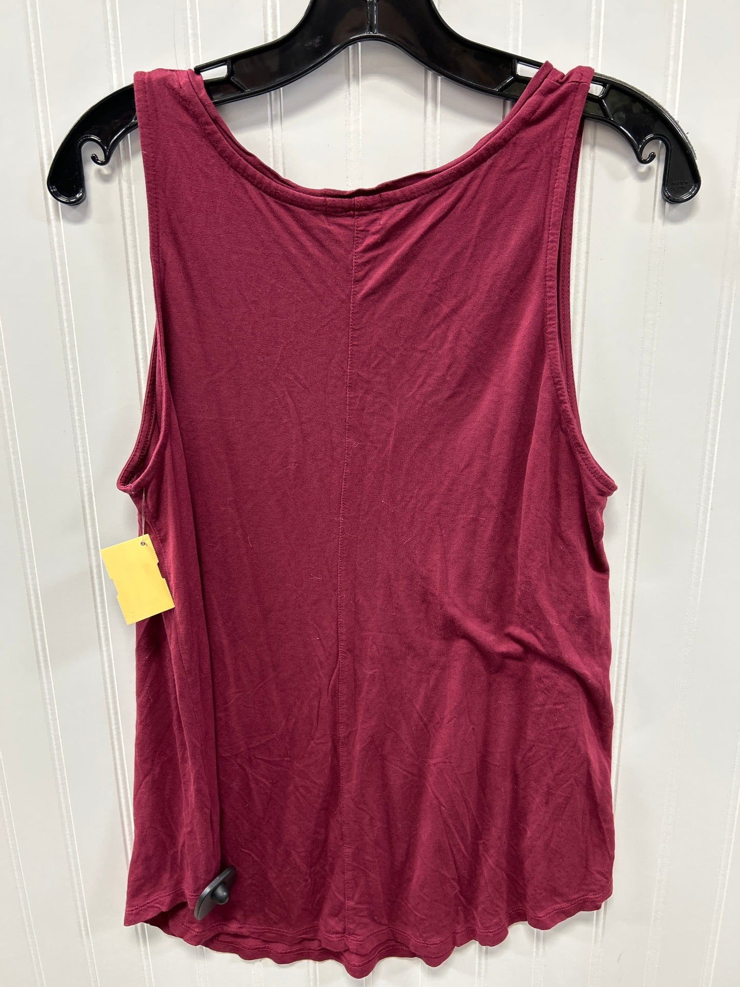 Top Sleeveless By Old Navy In Maroon, Size:L