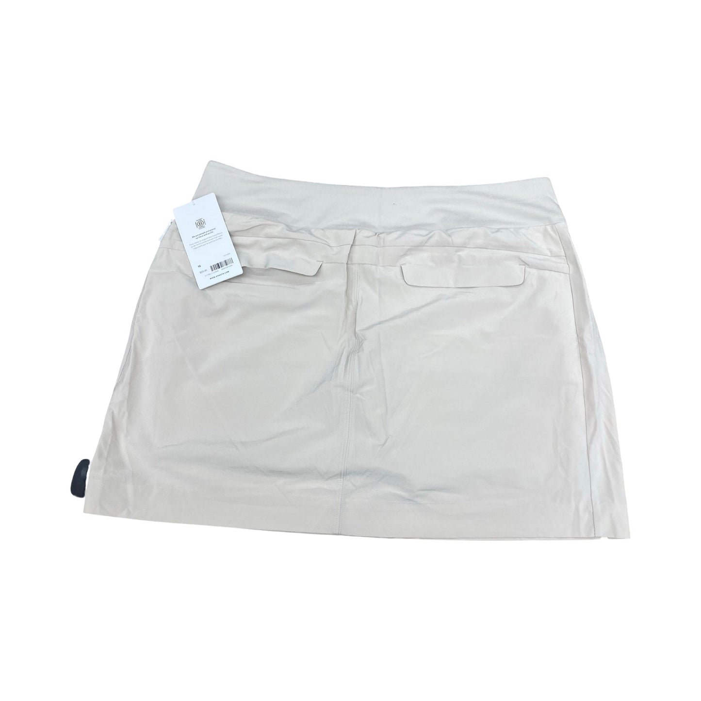 Athletic Skort By Athleta In Cream, Size:16