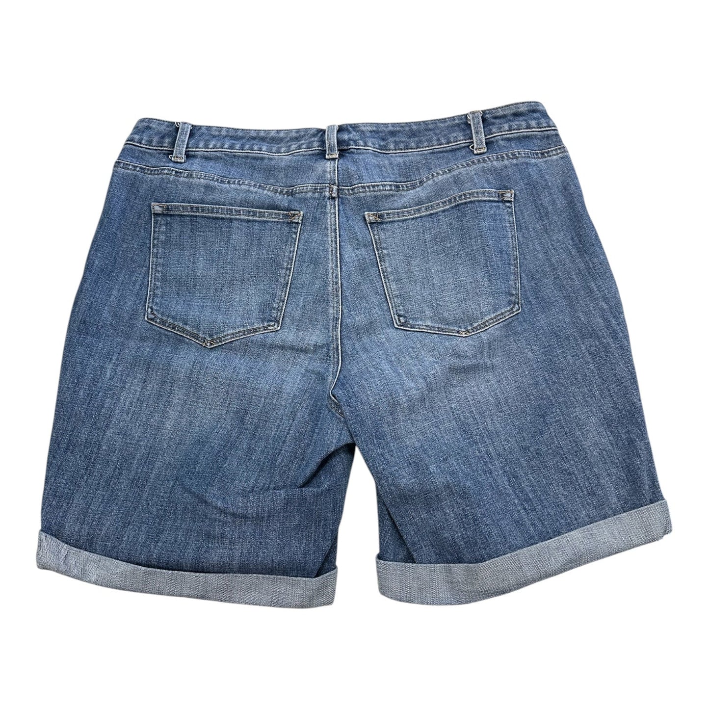 Shorts By Talbots In Blue Denim, Size:16