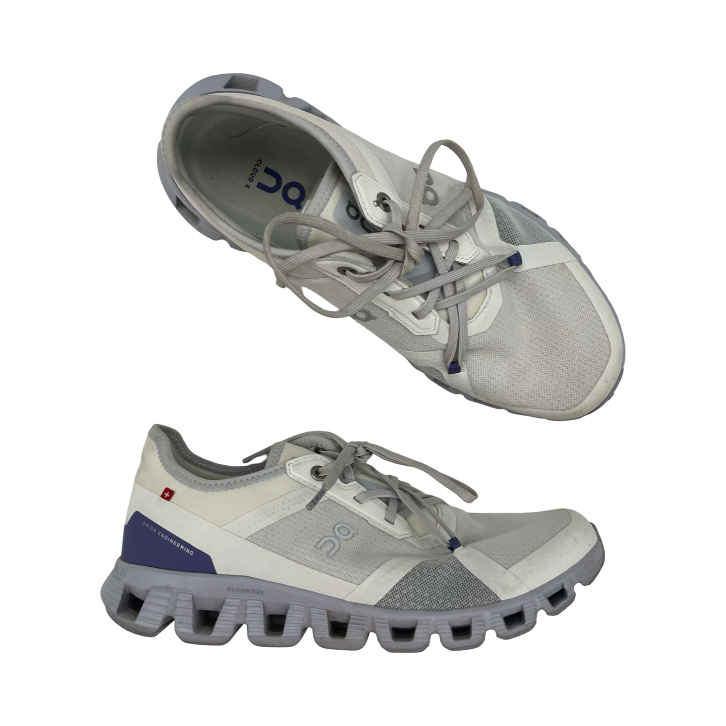 Shoes Athletic By On Cloud In Blue & White, Size:9