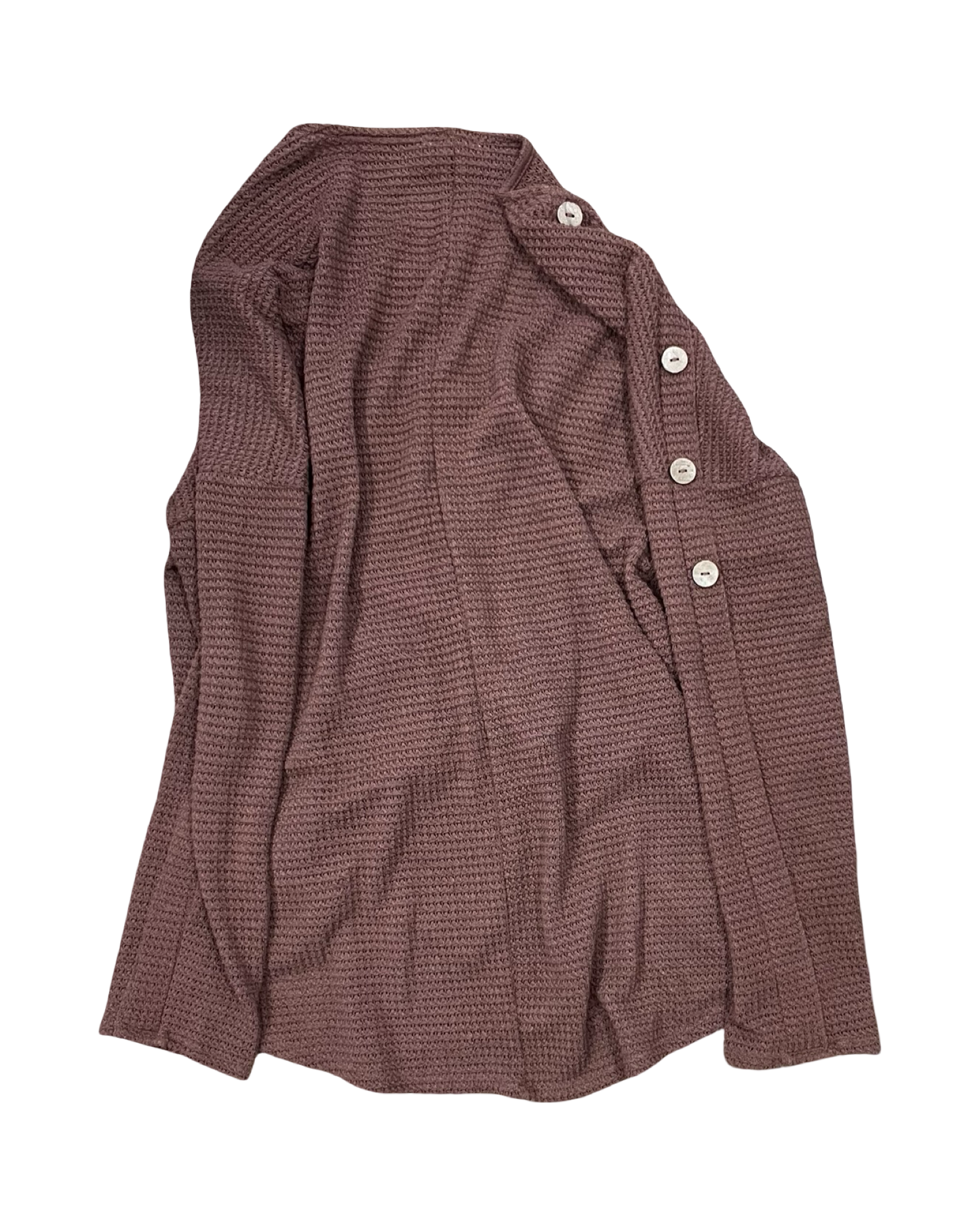 Cardigan By Maurices In Brown, Size:1X