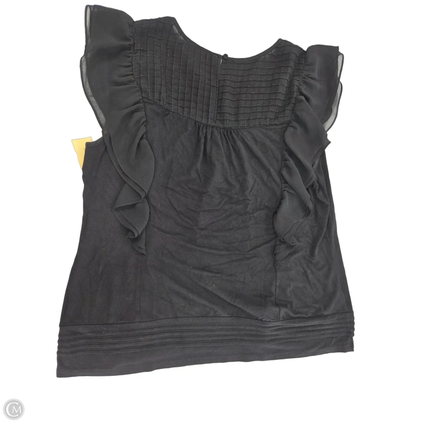 Top Sleeveless By Daniel Rainn In Black, Size: Xl