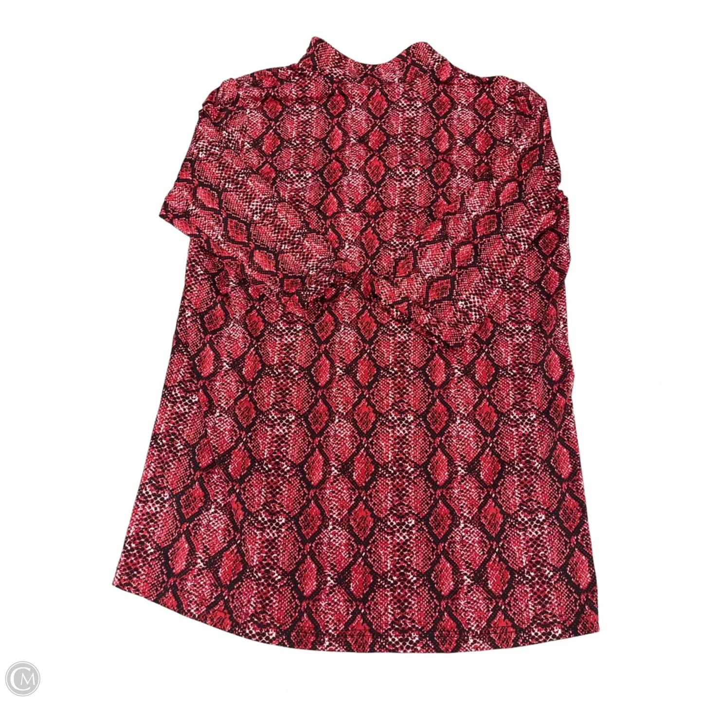 Top Long Sleeve By Lulu B In Red, Size: M