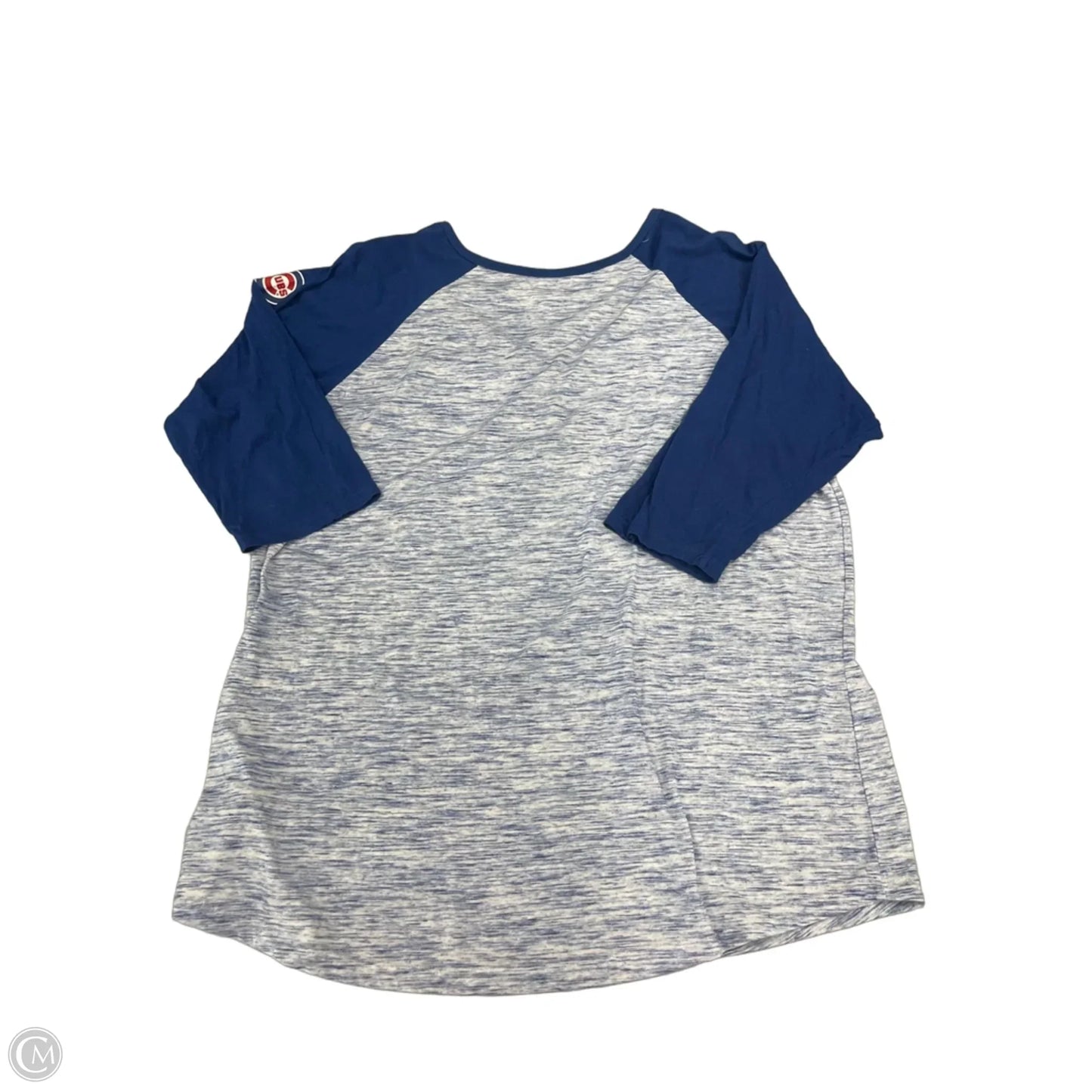 Top 3/4 Sleeve By New Era In Blue, Size: 3x