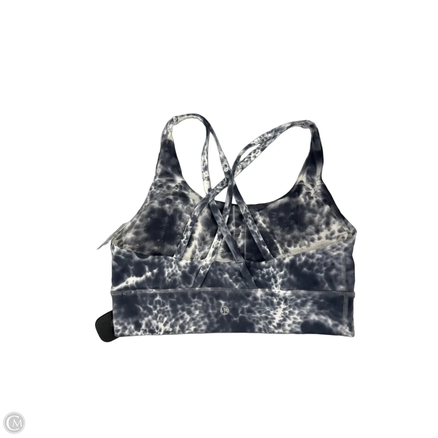 Athletic Bra By Lululemon In Tie Dye Print, Size: 8