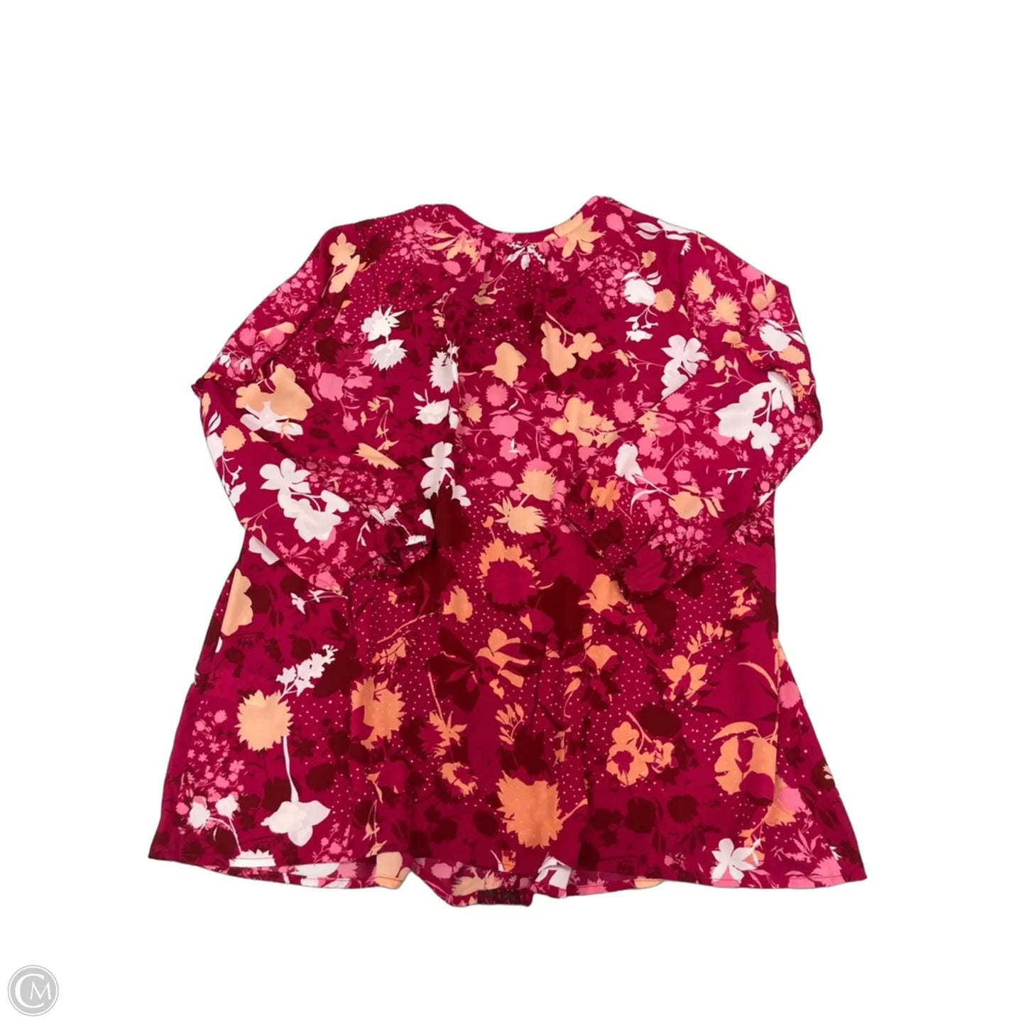 Top Long Sleeve By The Pioneer Woman In Floral Print, Size: L
