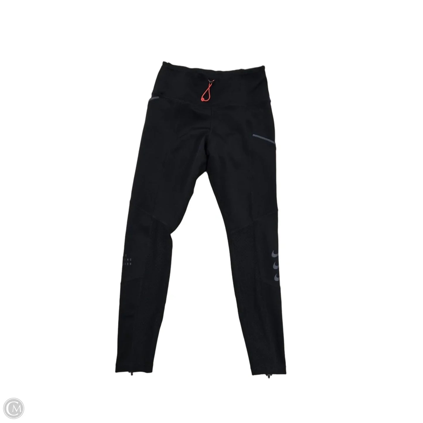 Athletic Leggings By Nike In Black, Size: S