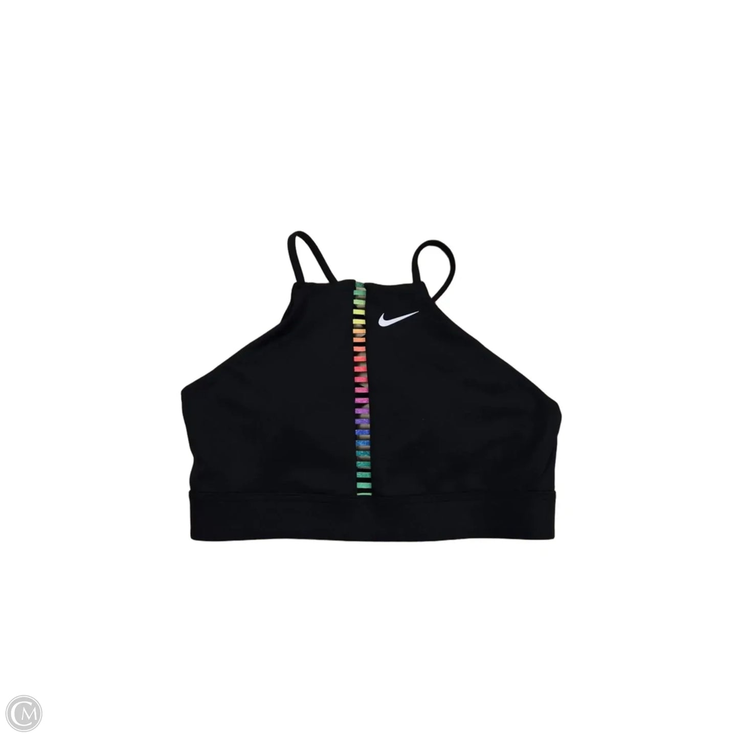 Athletic Bra By Nike In Black, Size: M