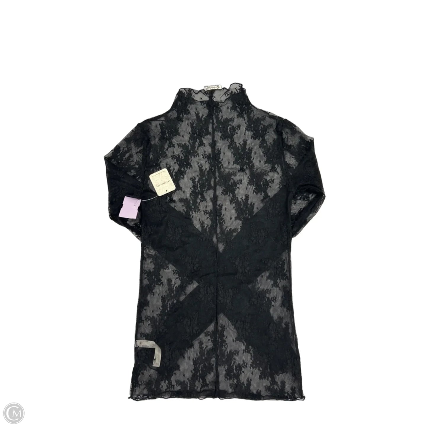 Top Long Sleeve By Free People In Black, Size: M