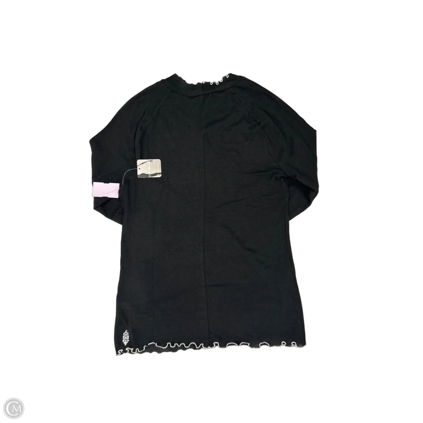 Top Long Sleeve By Free People In Black, Size: L