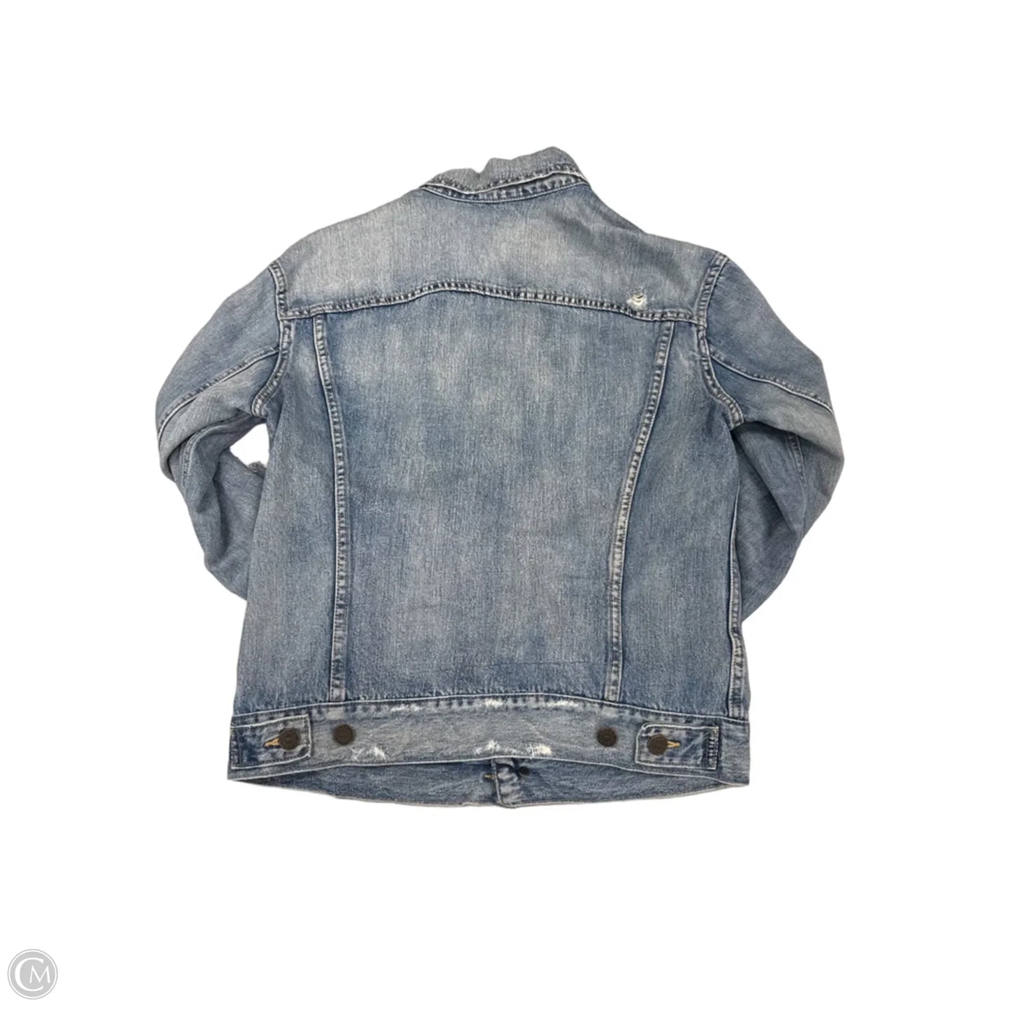 Jacket Denim By Able In Blue Denim, Size: M