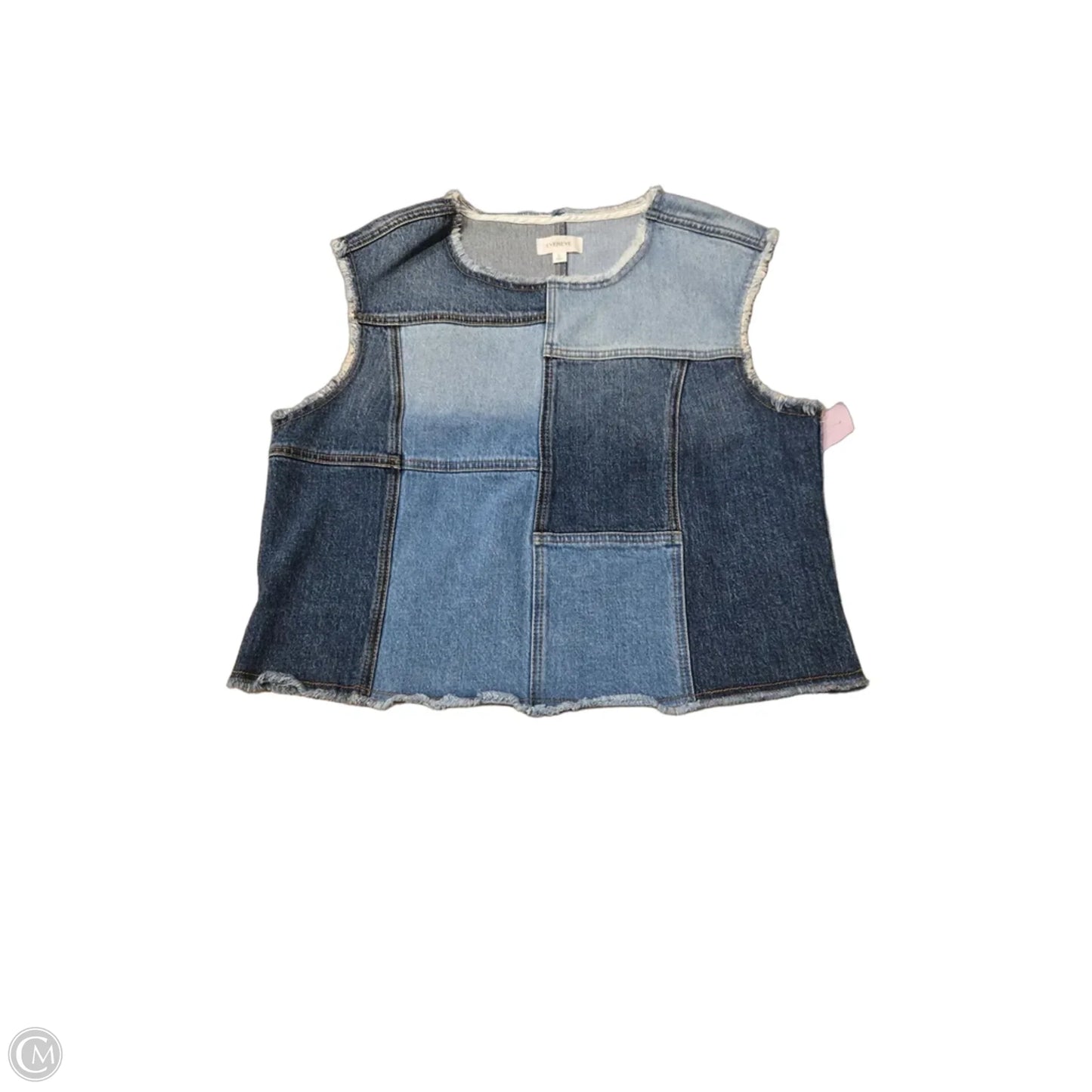 Tank Top By Evereve In Blue Denim, Size: L