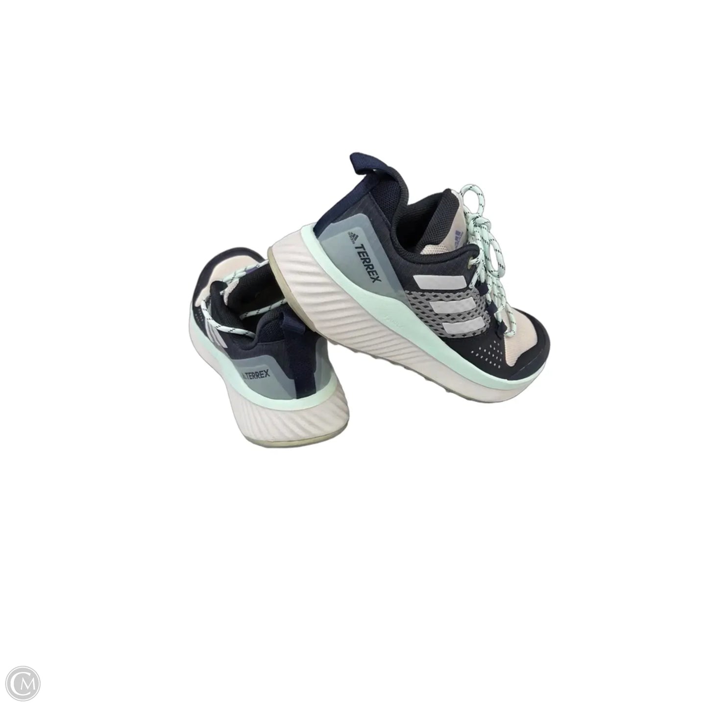 Shoes Athletic By Adidas In Blue & Cream, Size: 6.5