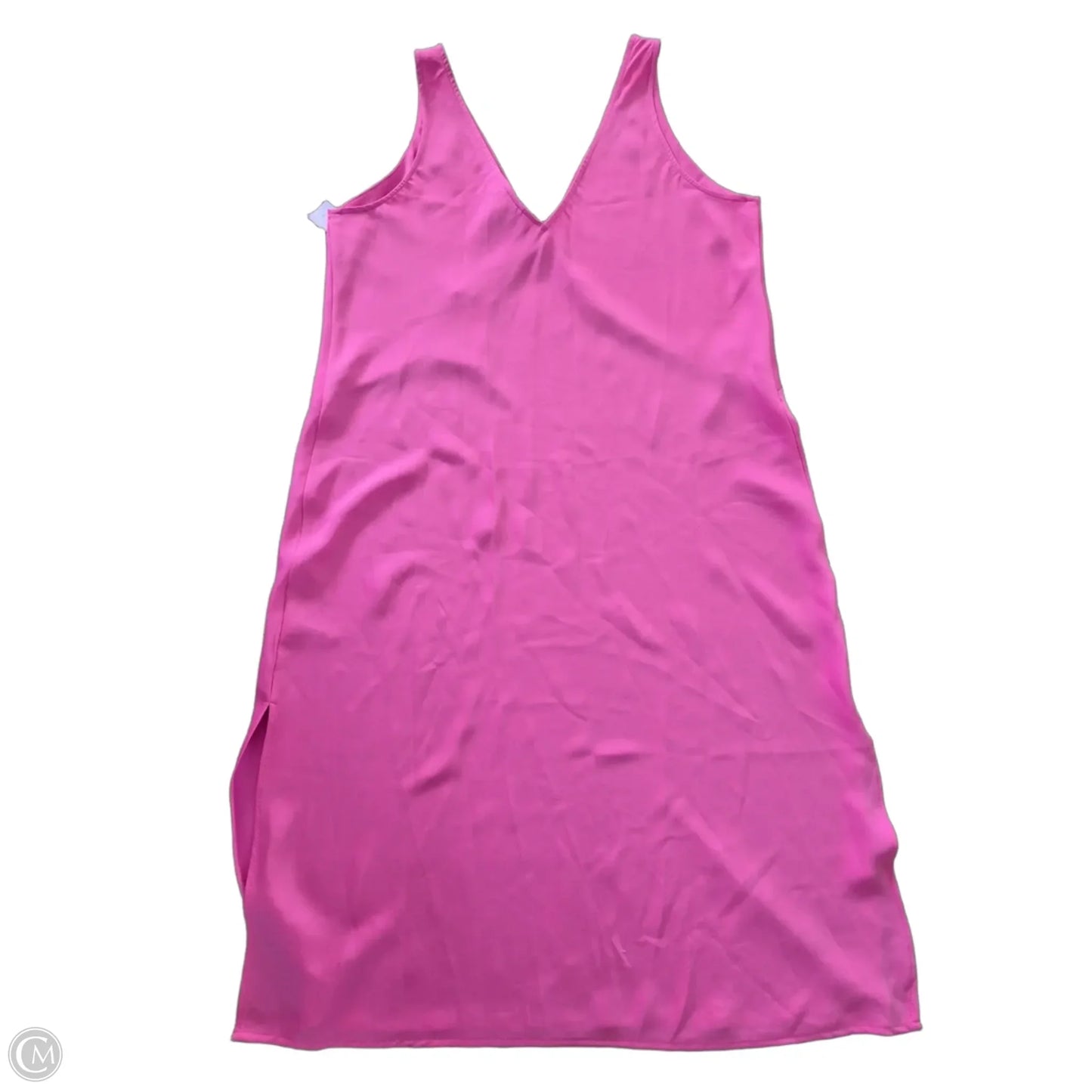 Dress Casual Midi By A New Day In Pink, Size: Xl
