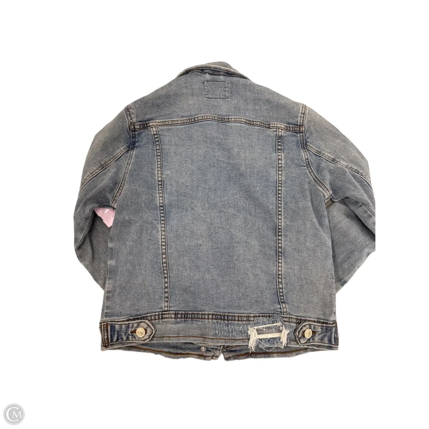 Jacket Denim By Cme In Blue Denim, Size: S
