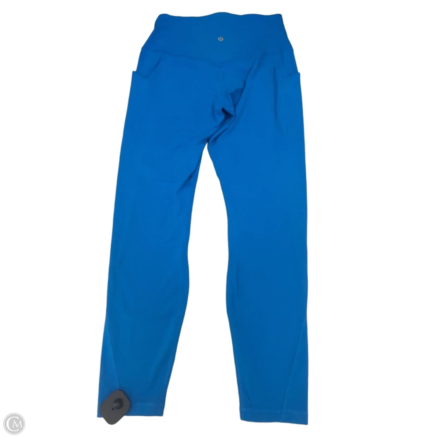 Athletic Leggings By Lululemon In Blue, Size: 8