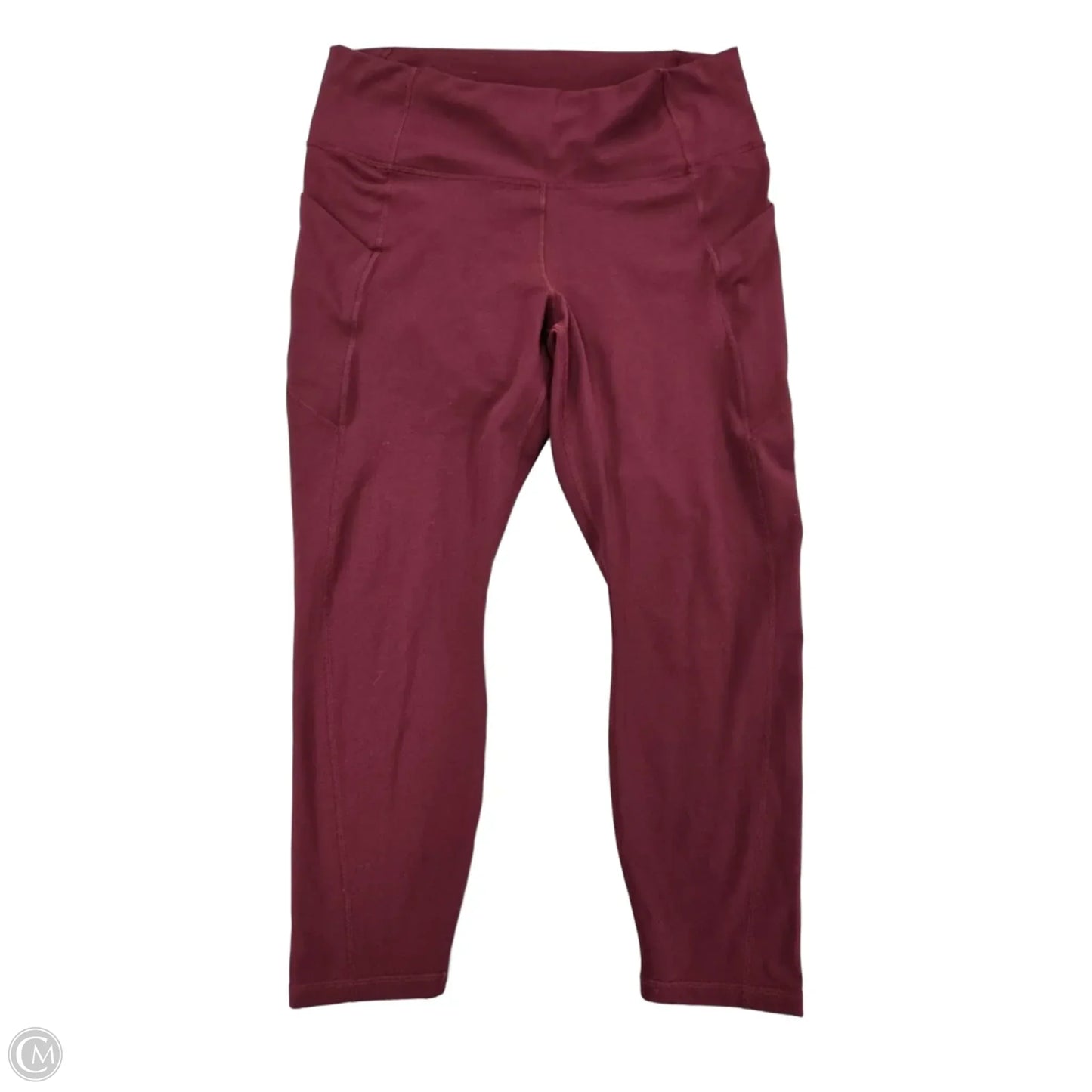 Athletic Leggings By Fabletics In Red, Size: Xxl