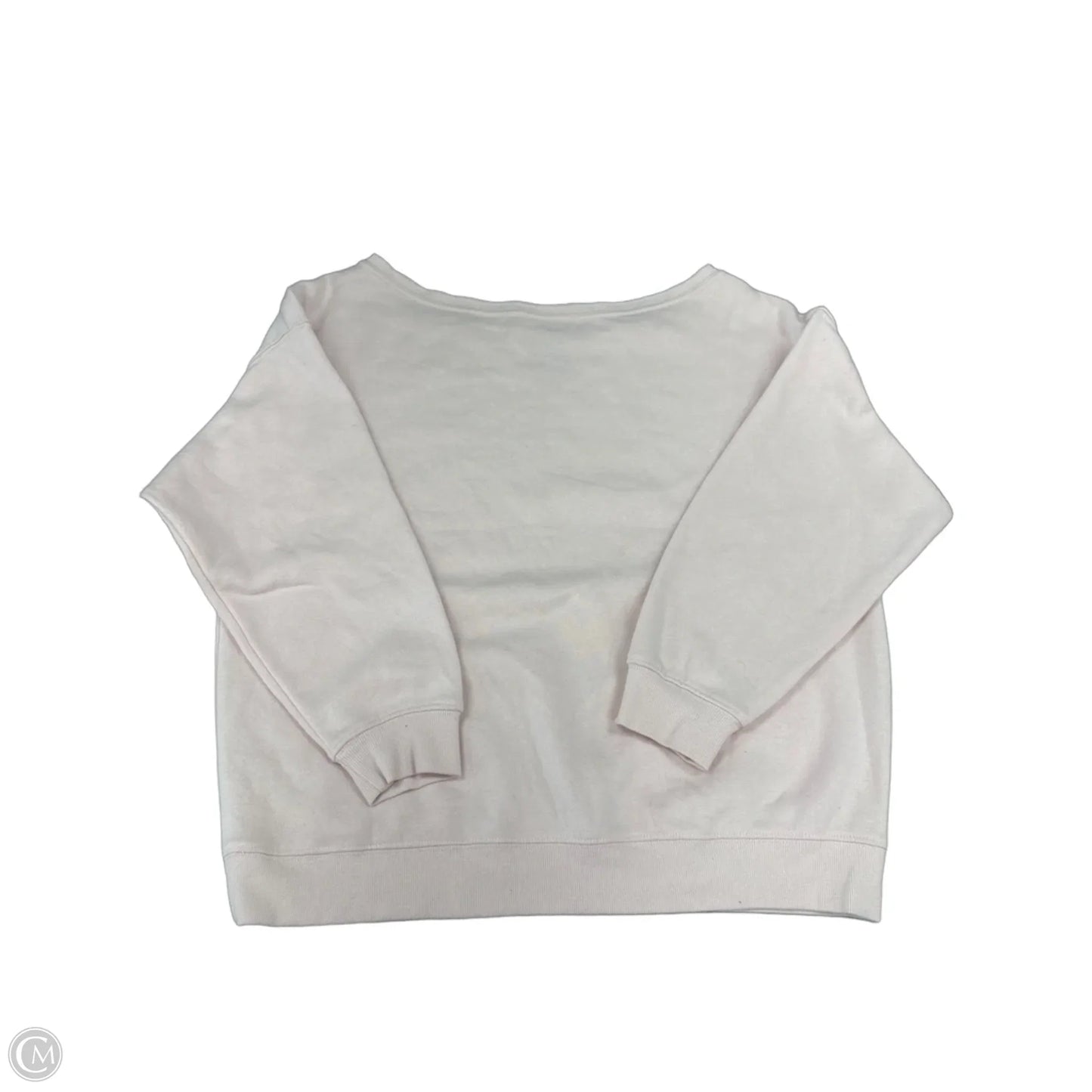 Sweatshirt Crewneck By Goodie Two Sleeves In Pink, Size: M