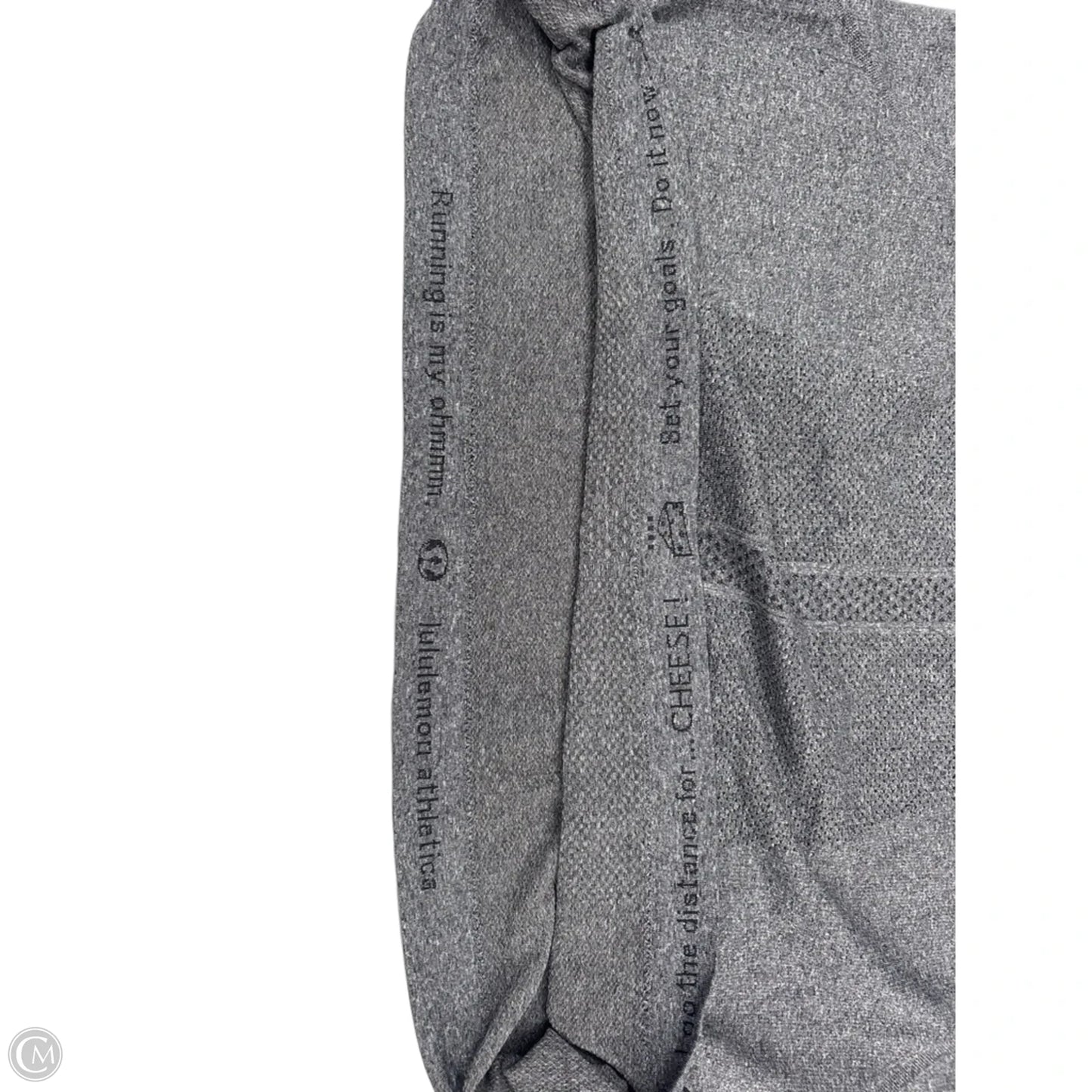Athletic Tank Top By Lululemon In Grey, Size: 10