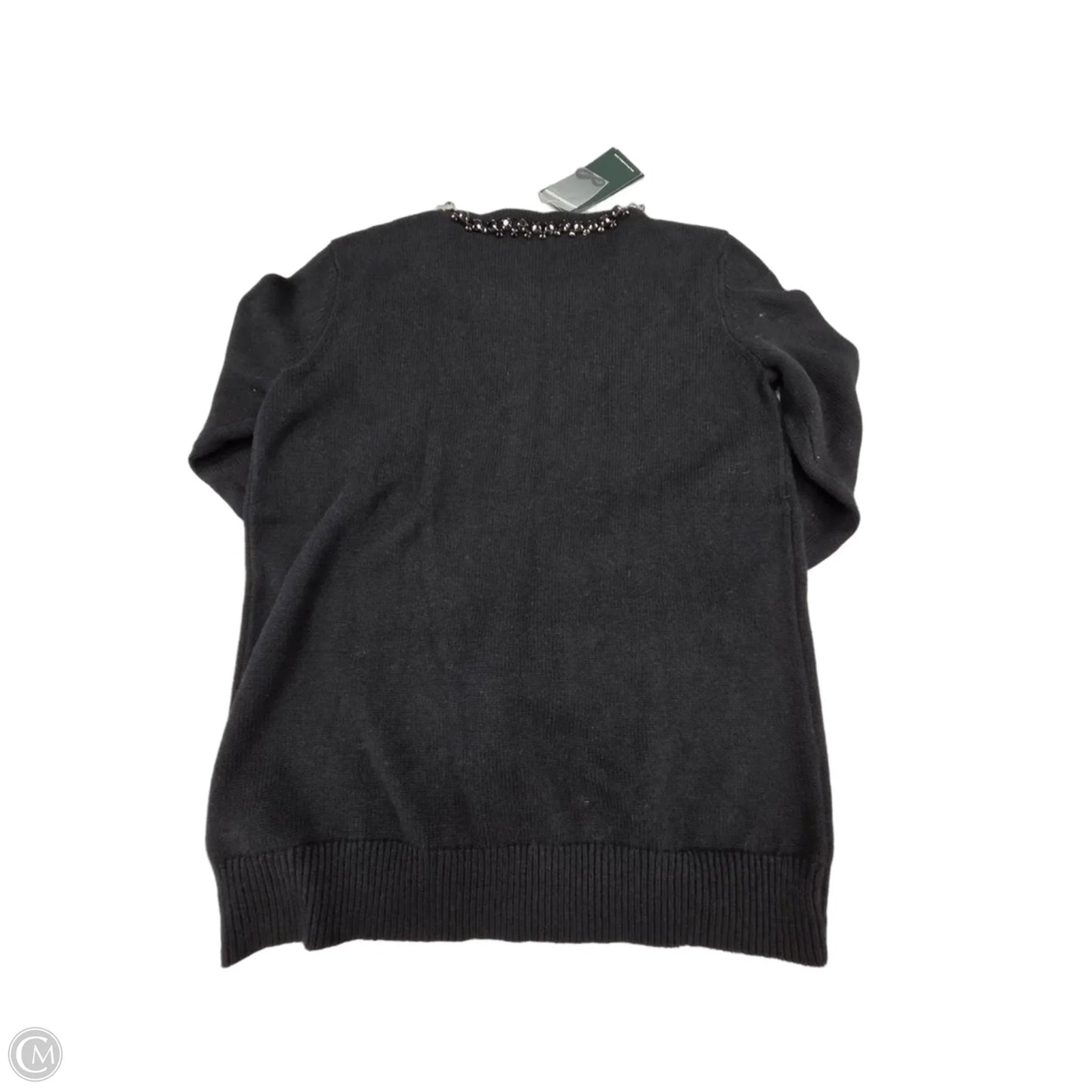 Top Long Sleeve By Lauren By Ralph Lauren In Black, Size: L