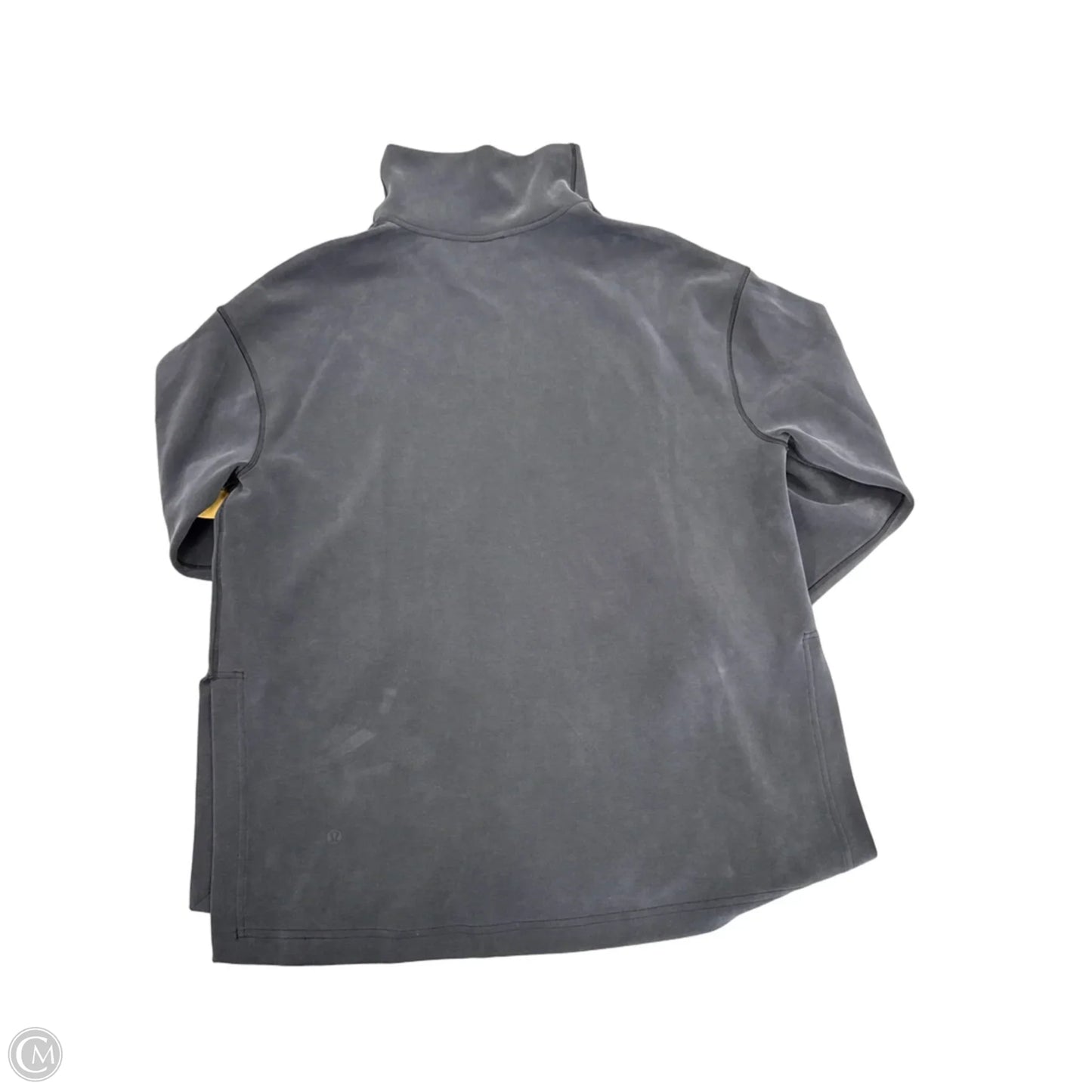 Top Long Sleeve By Lululemon In Grey, Size: S