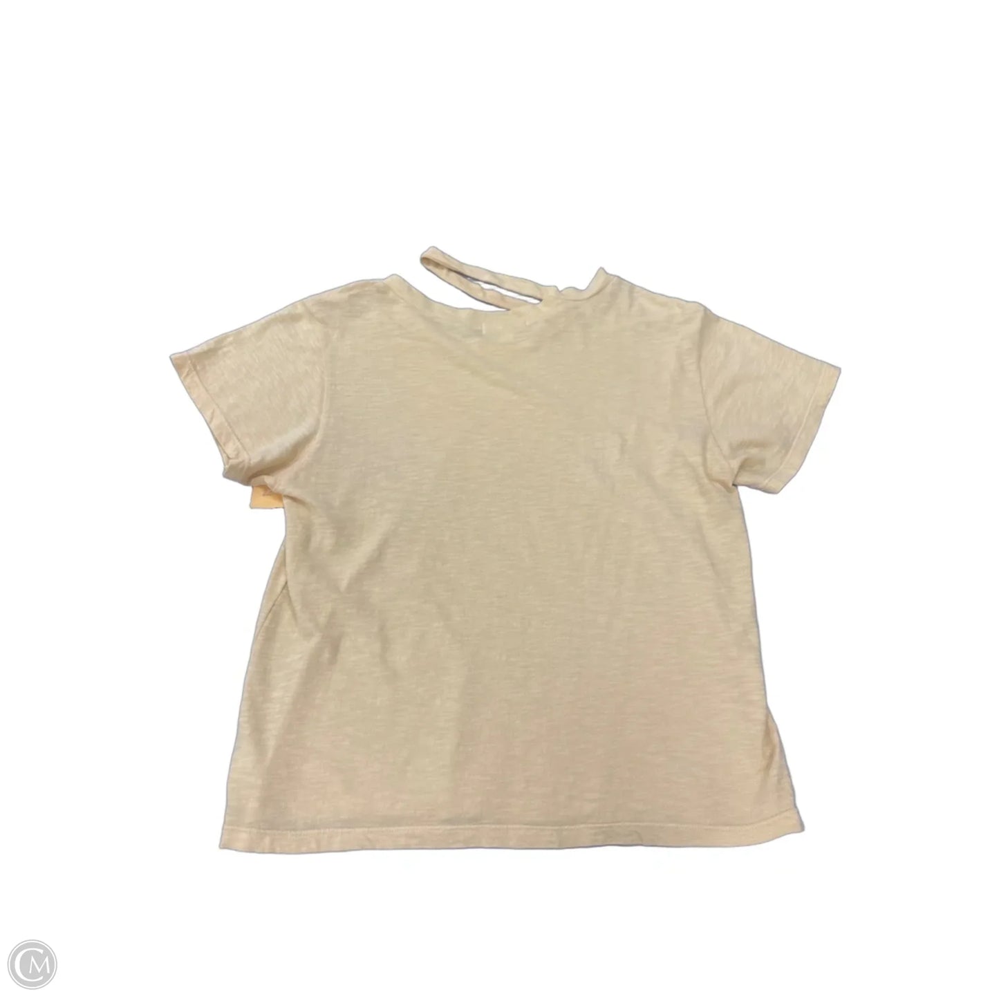 Top Short Sleeve By Lna In Yellow, Size: S