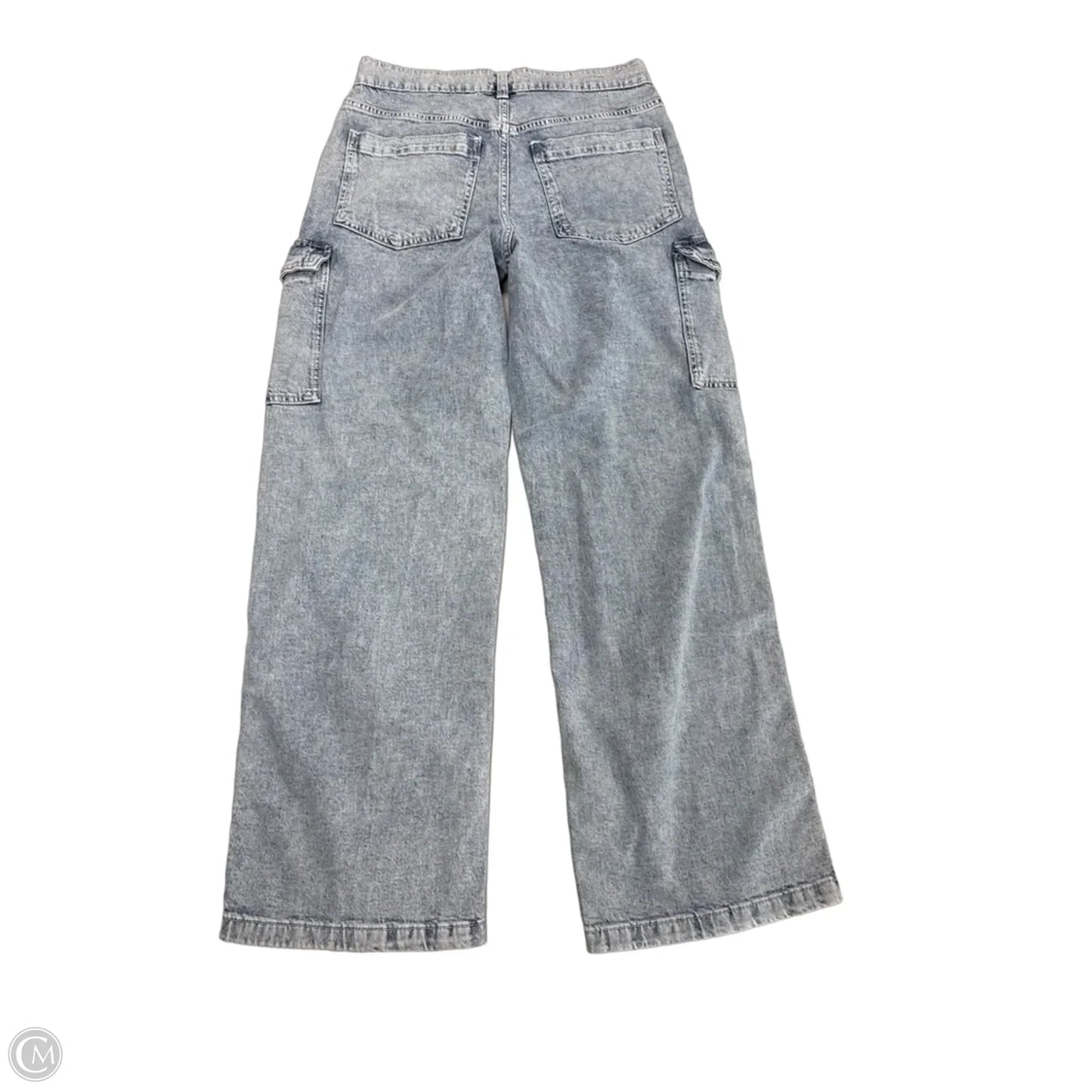Jeans Straight By Gap In Blue Denim, Size: 6