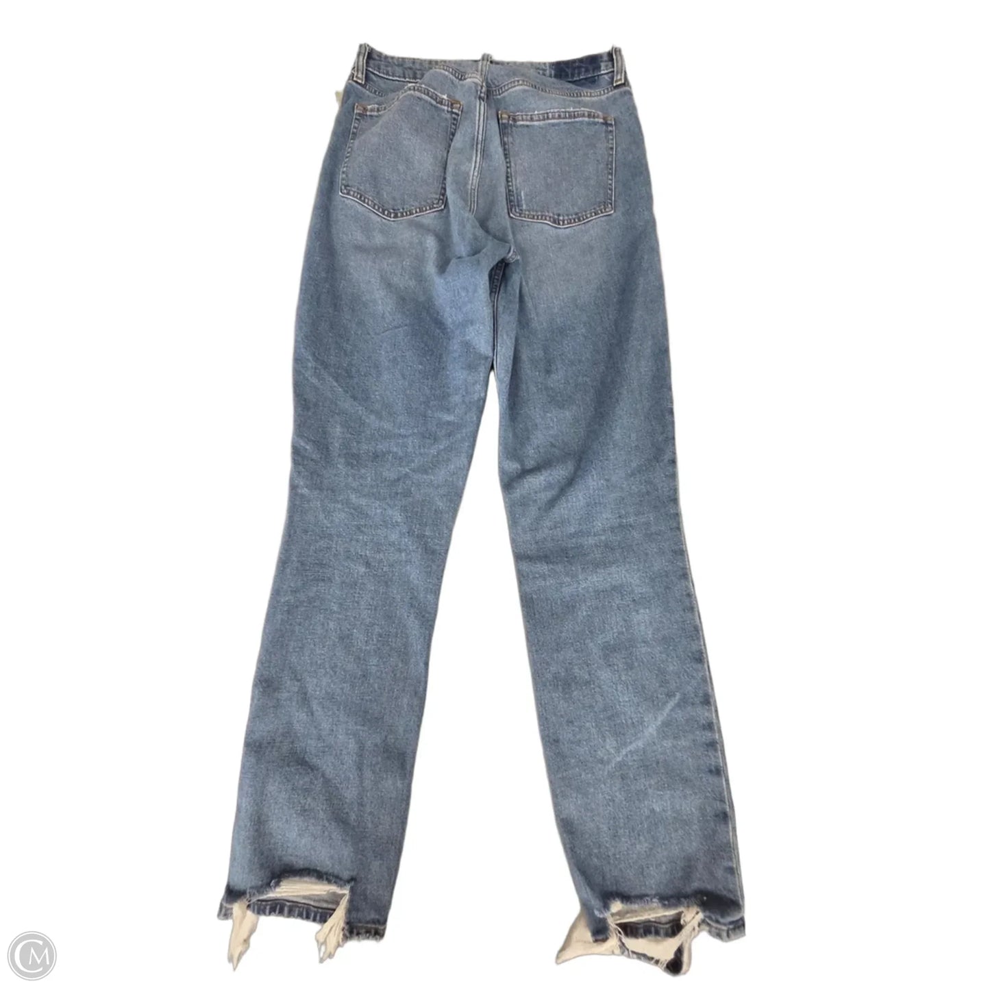 Jeans Skinny By Abercrombie And Fitch In Blue Denim, Size: 10l