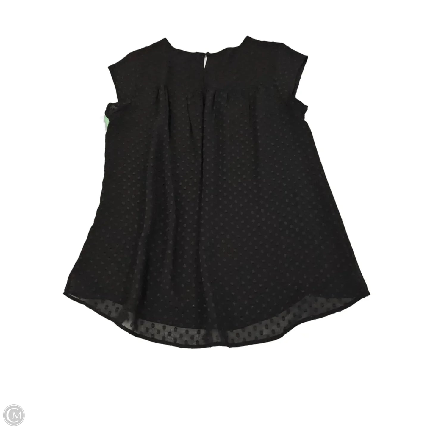 Top Short Sleeve By Dr2 In Black, Size: M