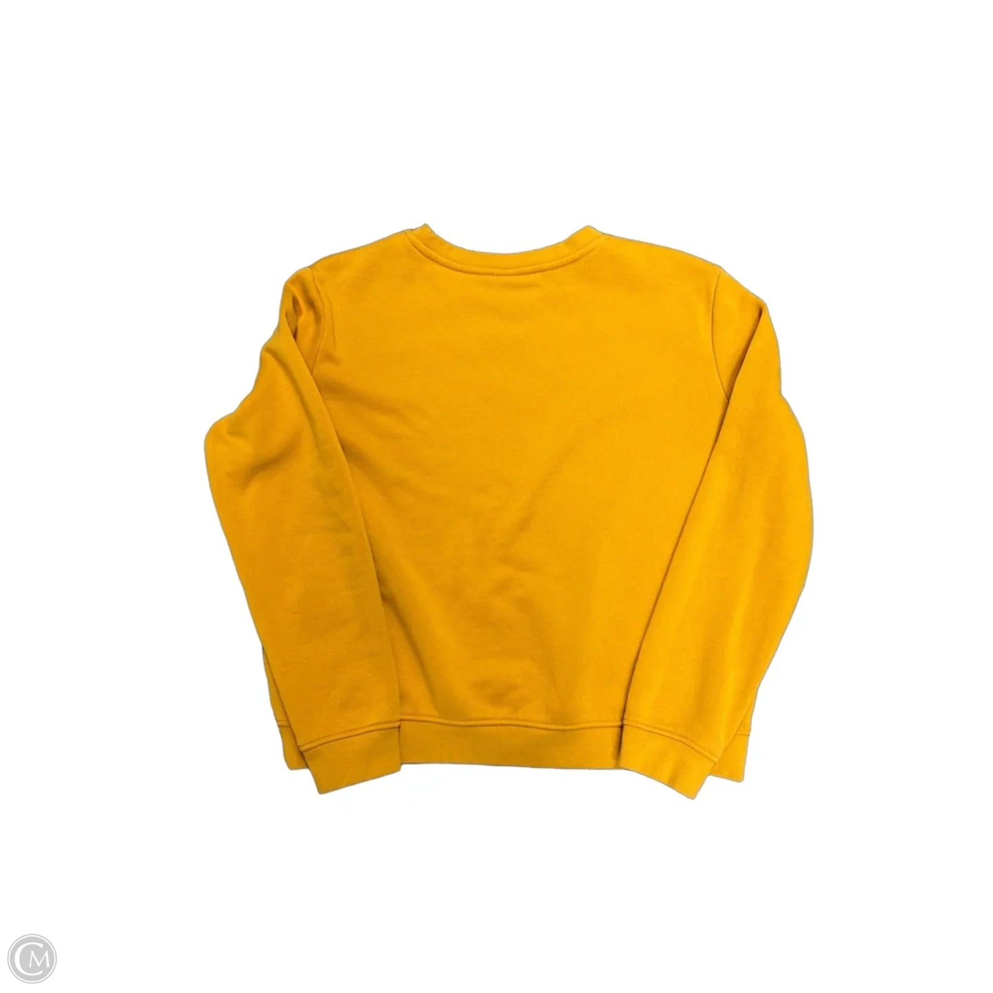 Sweatshirt Crewneck By H&m In Yellow, Size: M