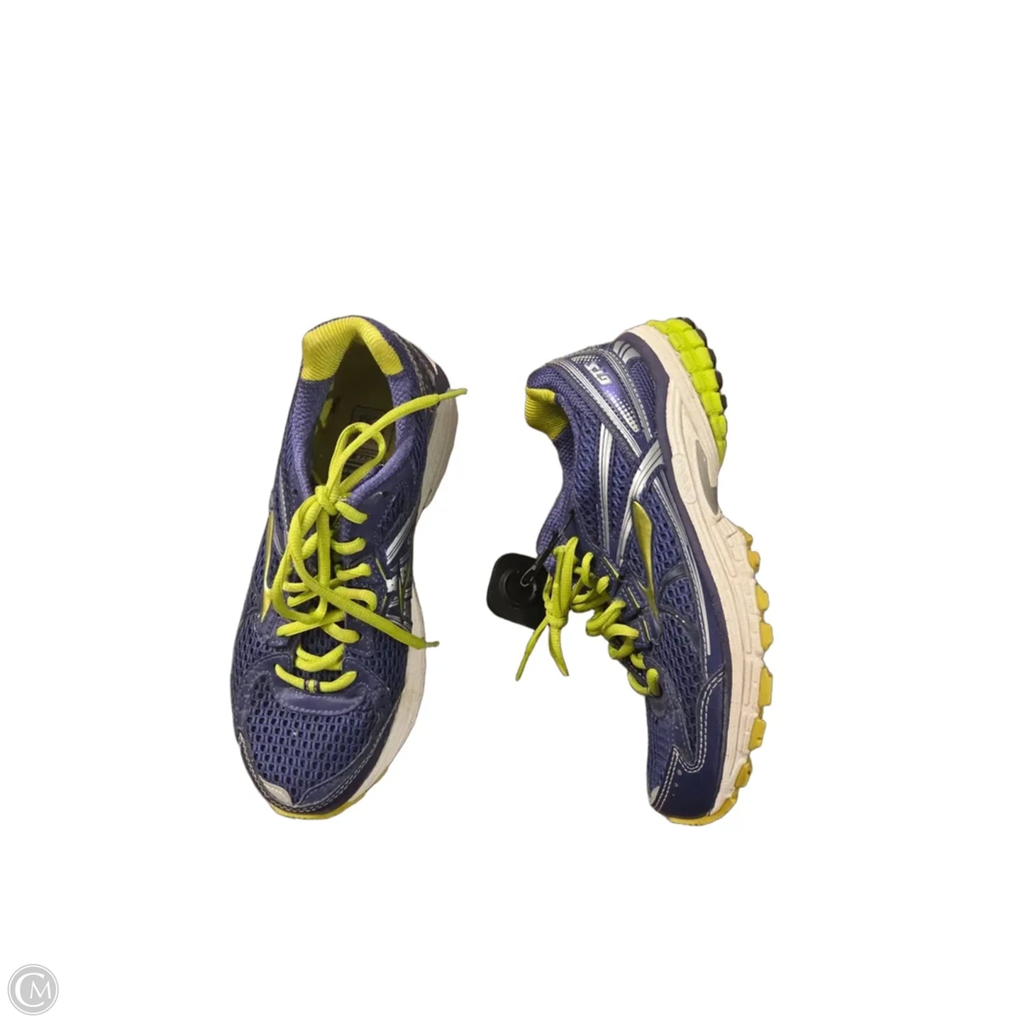 Shoes Athletic By Brooks In Blue & Green, Size: 8