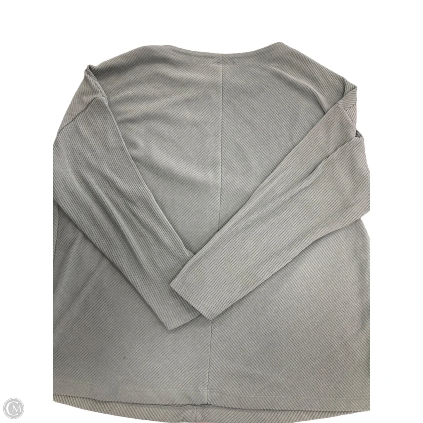Top Long Sleeve By Ava & Viv In Green, Size: 1x