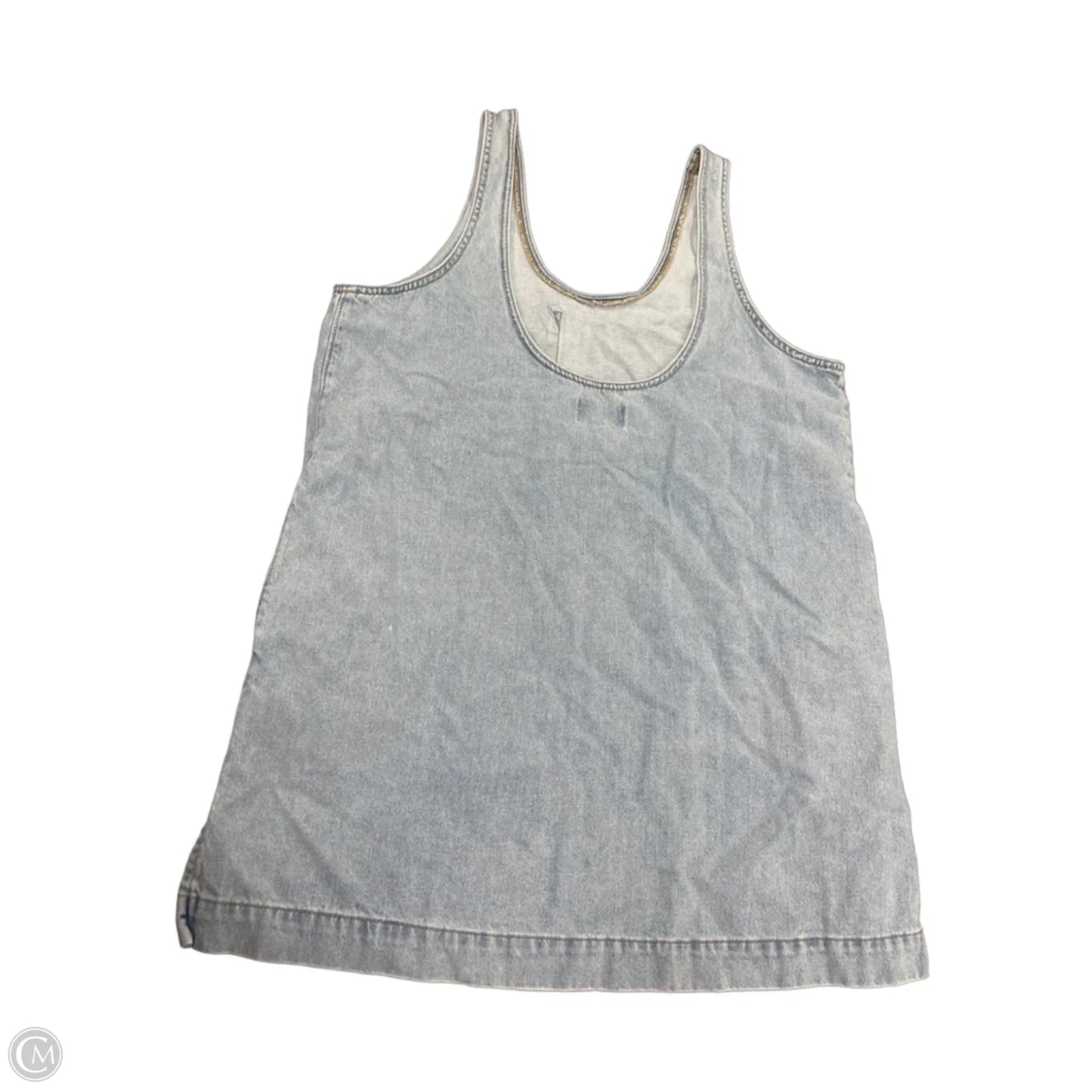 Dress Casual Short By Universal Thread In Blue Denim, Size: L
