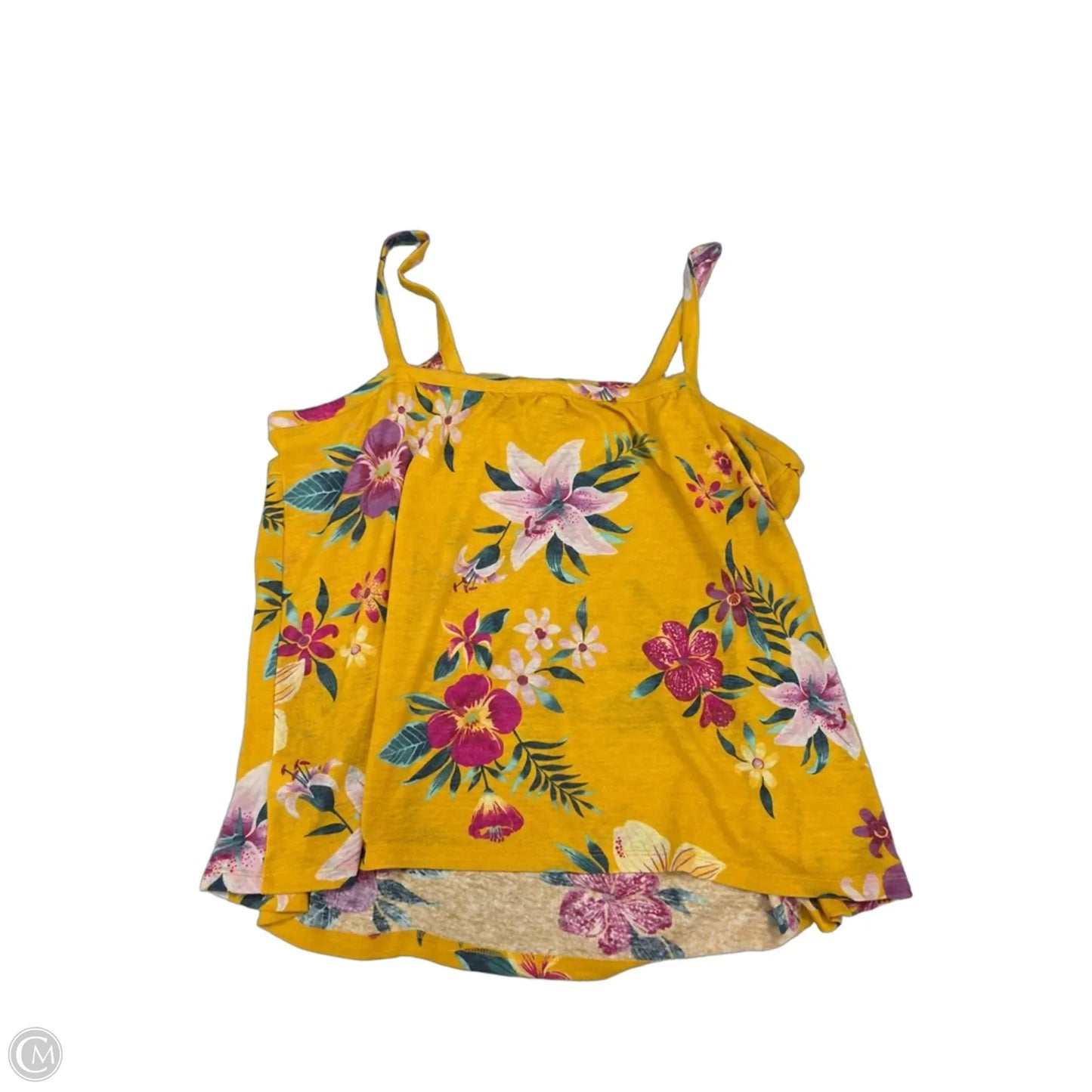 Tank Top By Old Navy In Yellow, Size: Xxl
