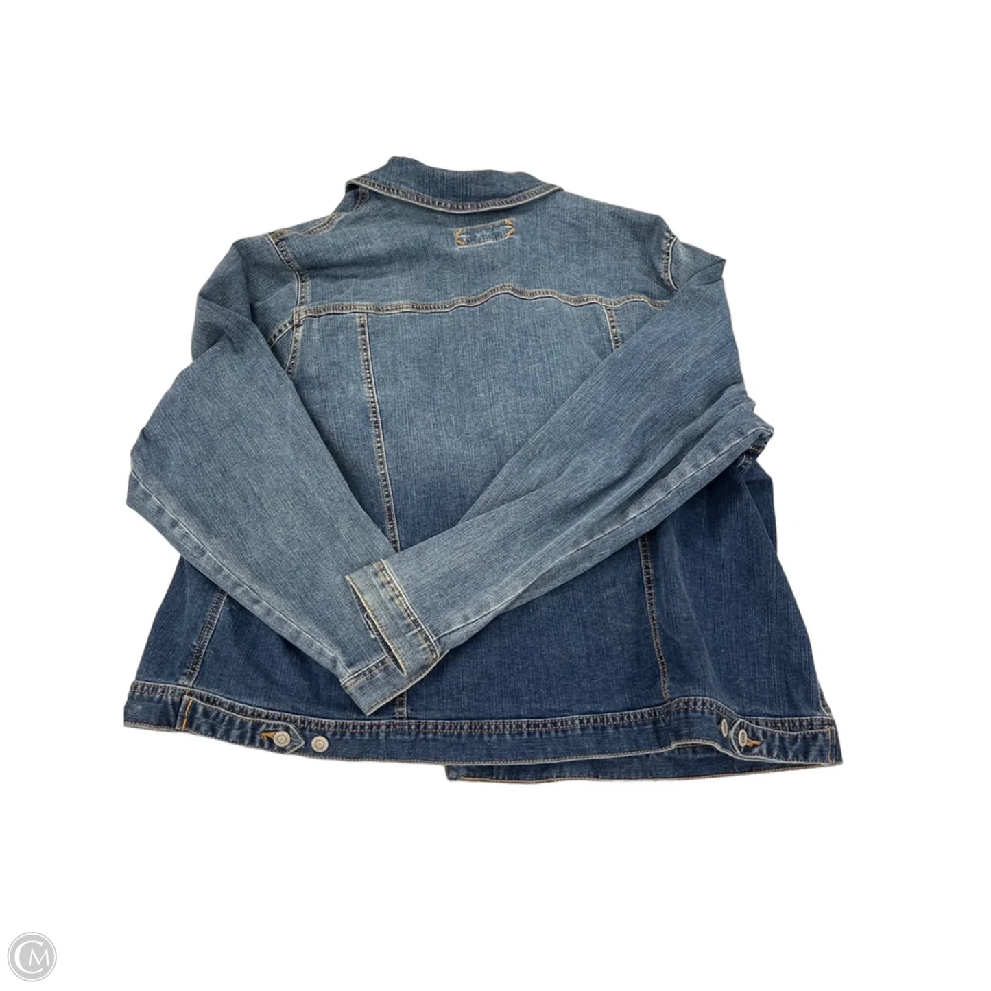 Jacket Denim By Maurices In Blue Denim, Size: 3x