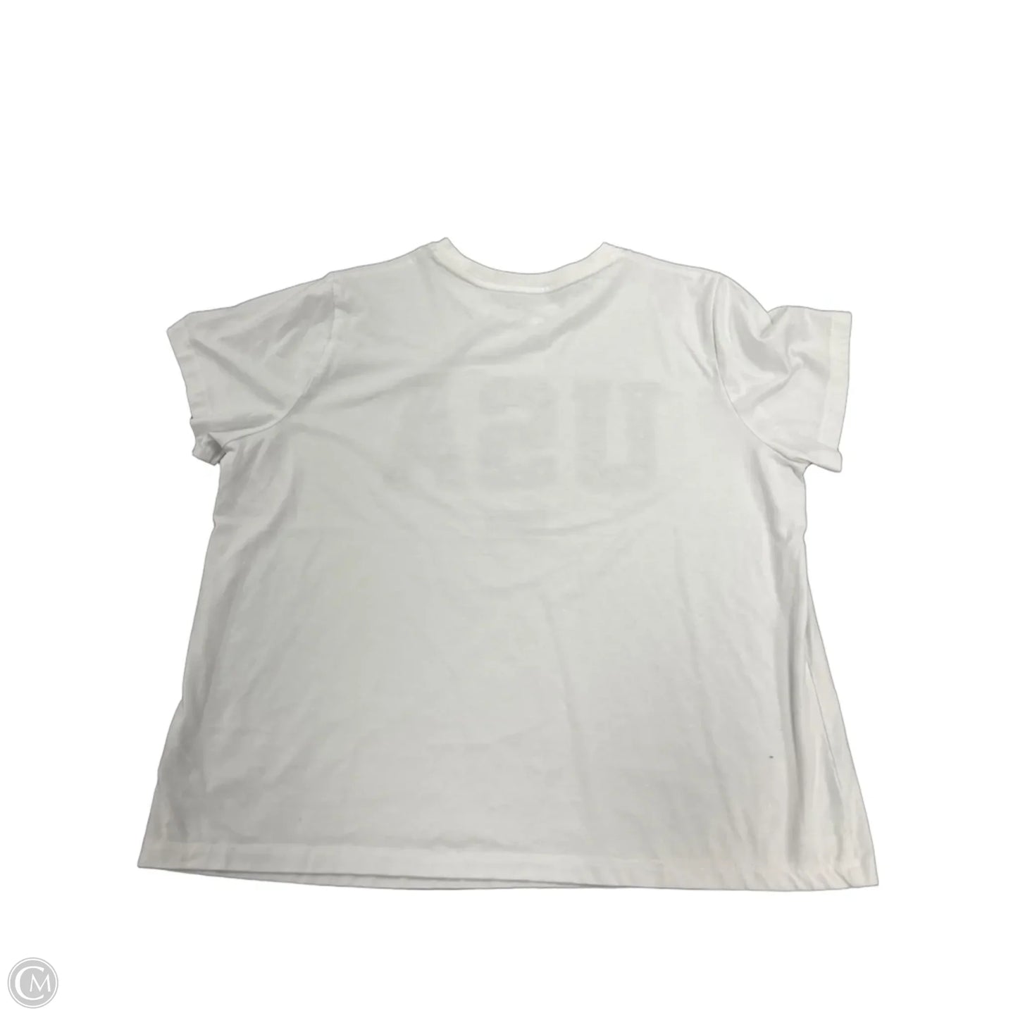 Top Short Sleeve By Universal Thread In White, Size: Xl