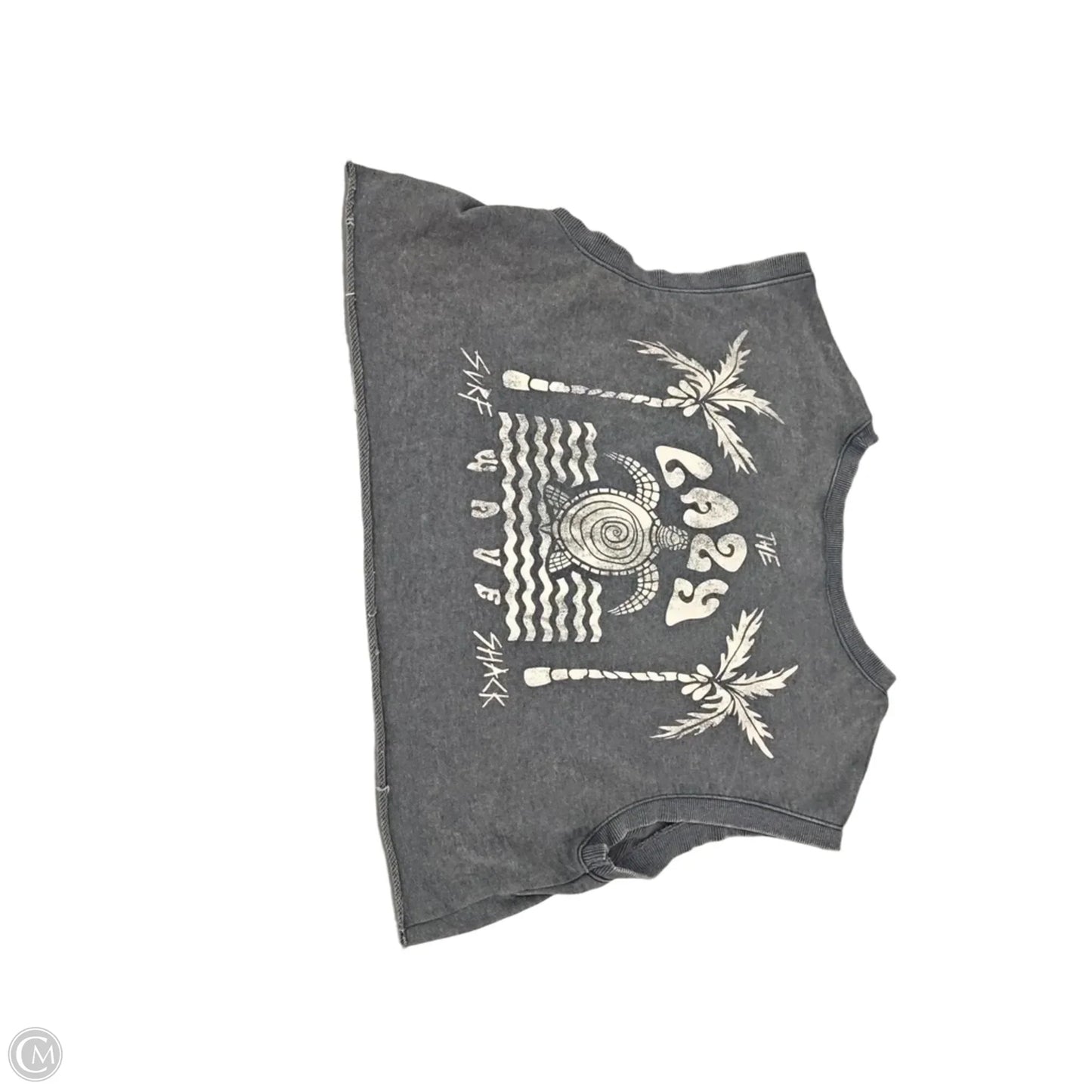 Top Sleeveless By Divided In Grey, Size: S