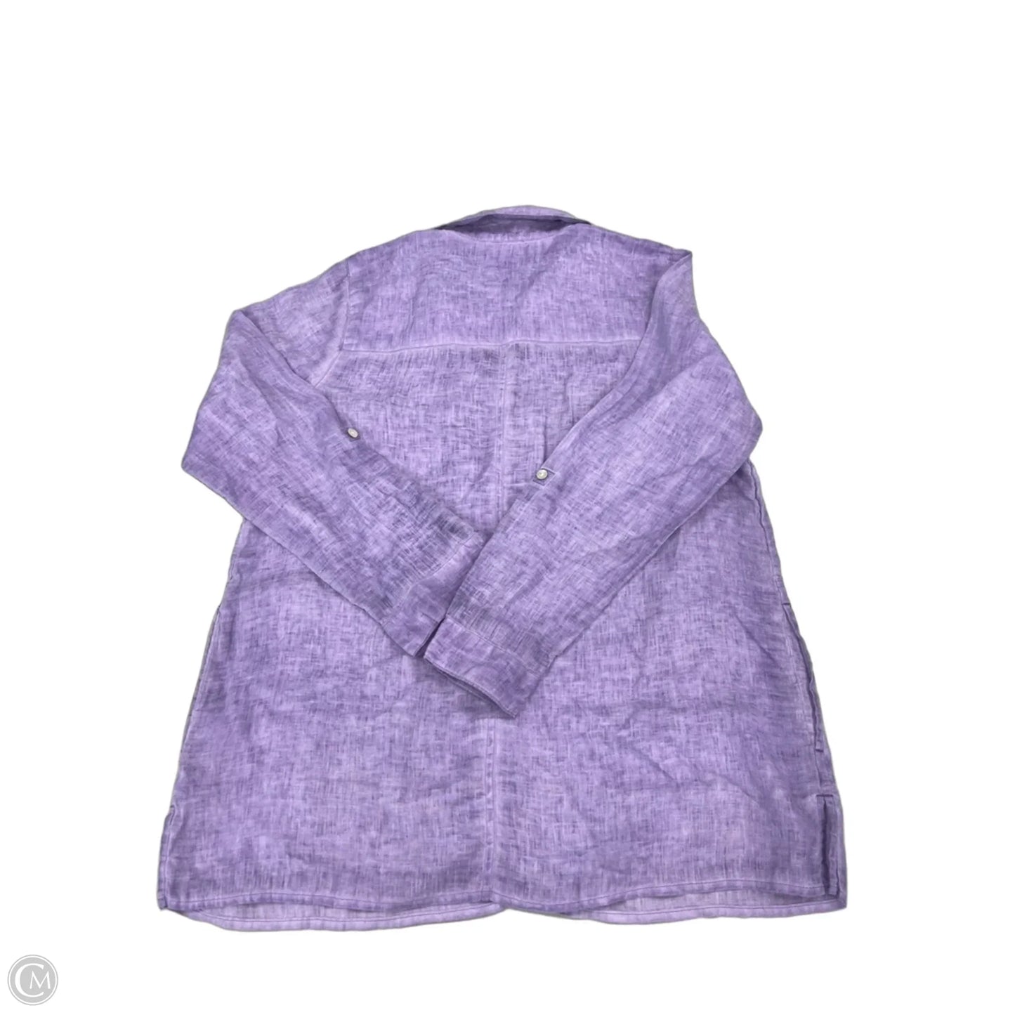 Top Long Sleeve By J. Jill In Purple, Size: M