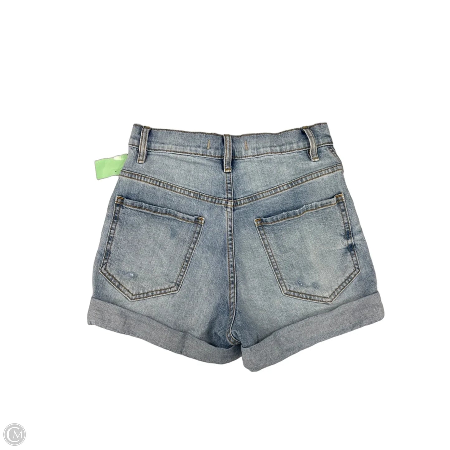 Shorts By Eunina In Blue Denim, Size: 4