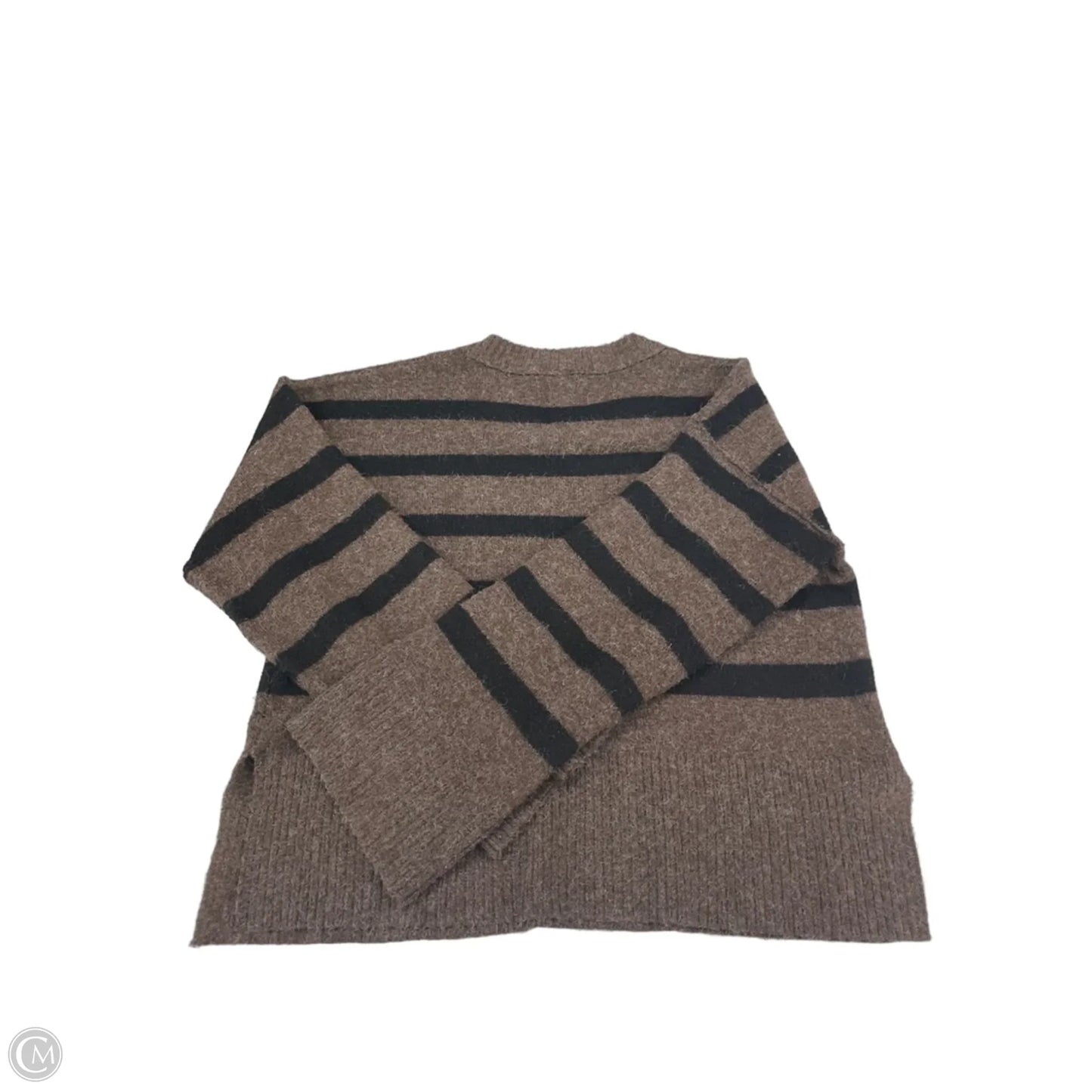 Sweater By Bobeau In Black & Brown, Size: S