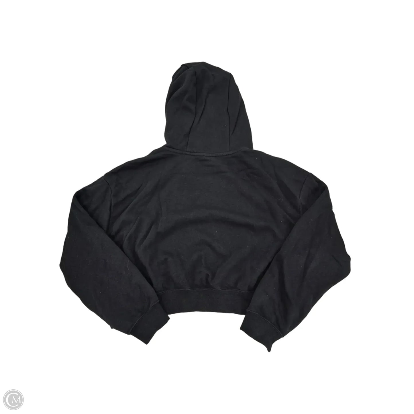 Sweatshirt Hoodie By Nike In Black, Size: M