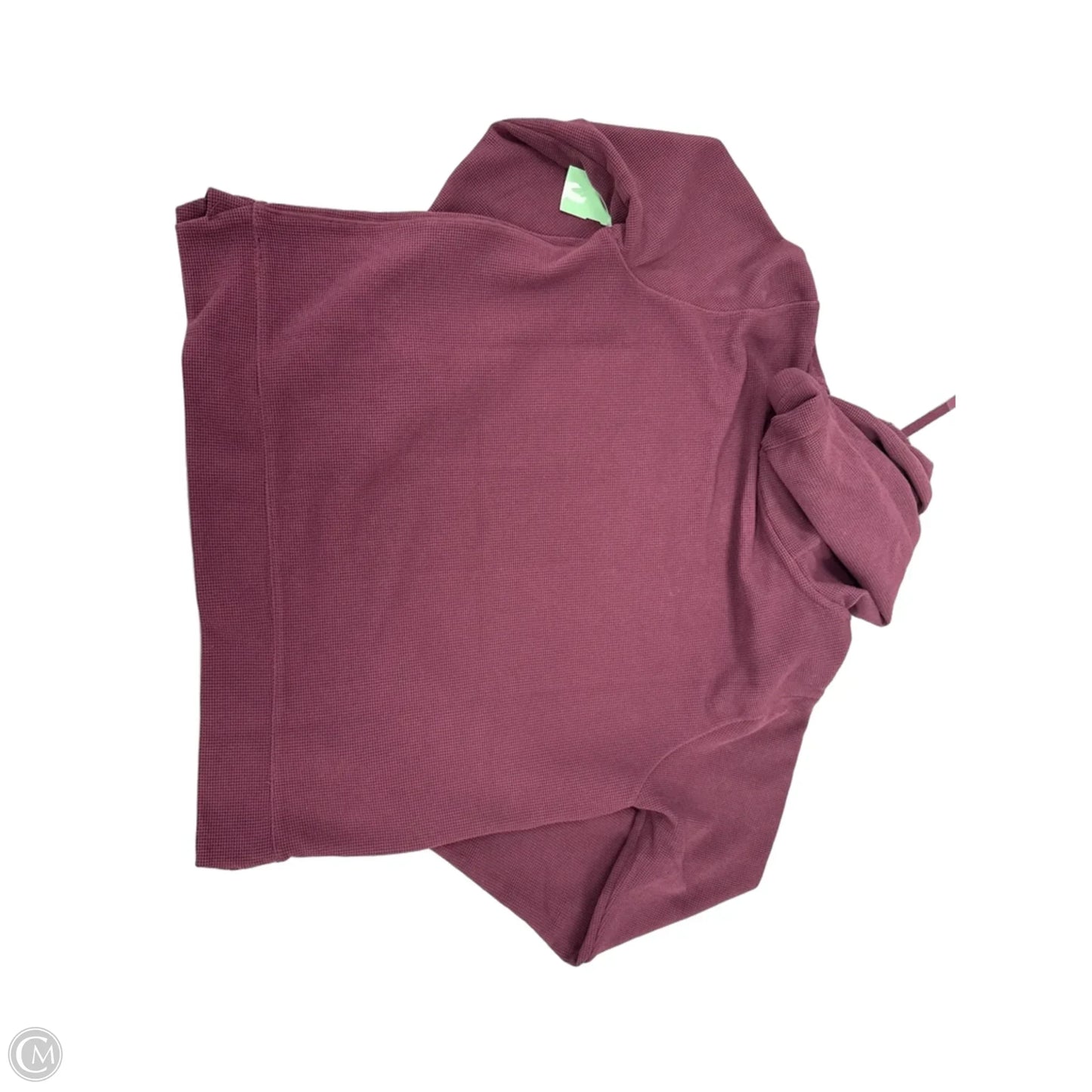 Top Long Sleeve By Dkny In Red, Size: Xs